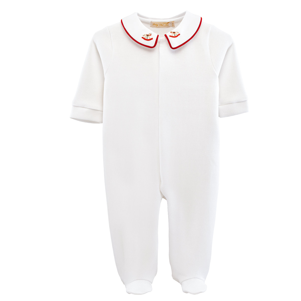 Pre Order - My First Christmas Rocking Pima Footie
