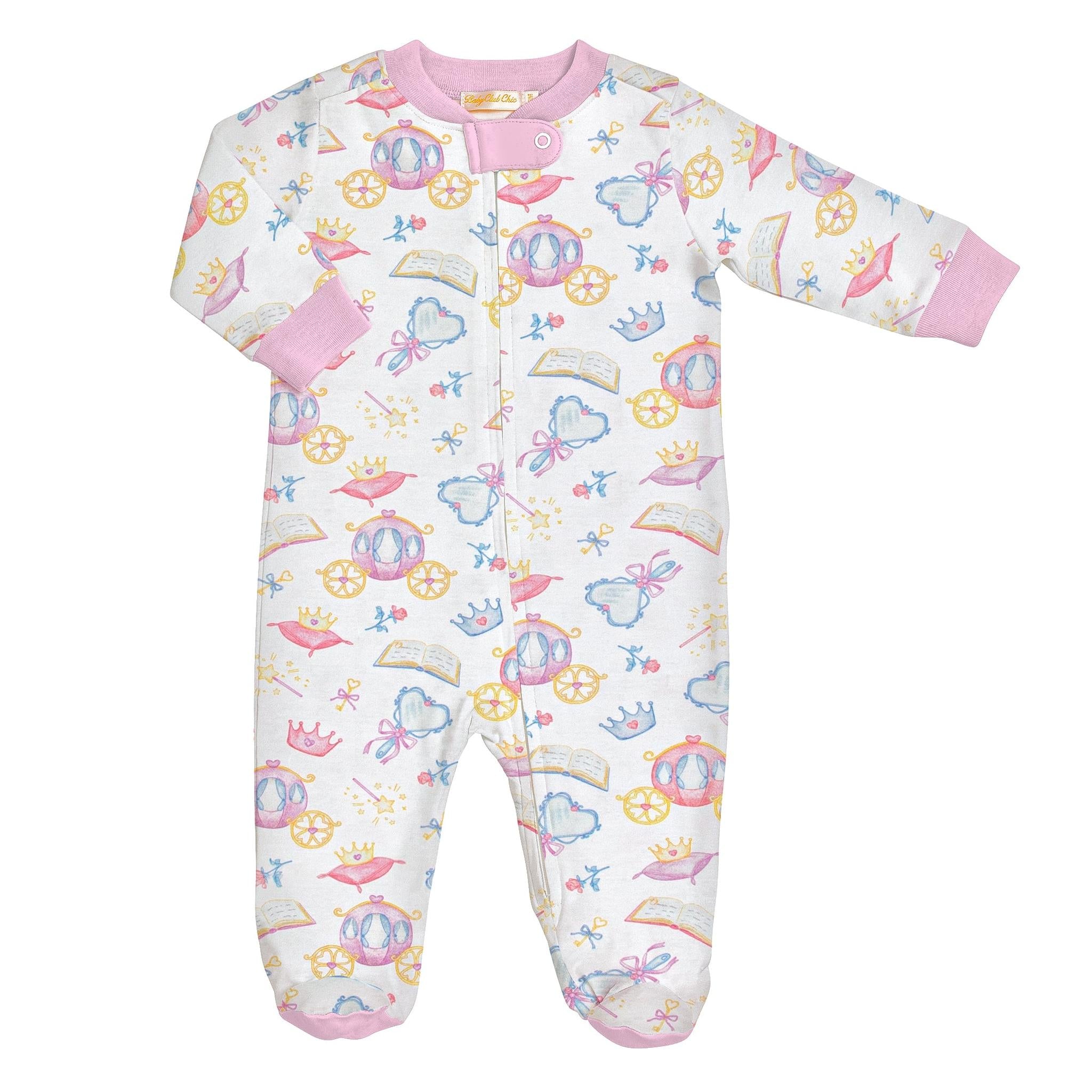 Once Upon a Time Zipper Footie
