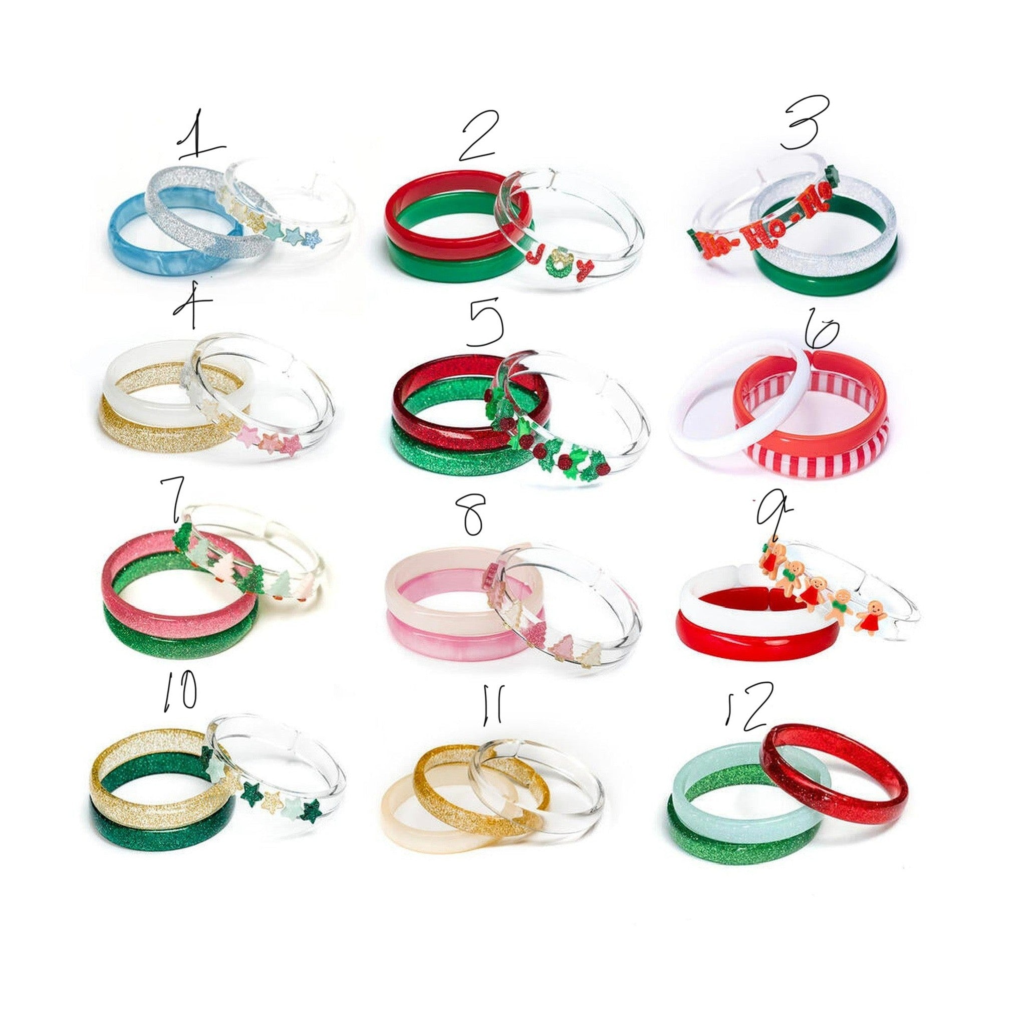 Christmas Bangles