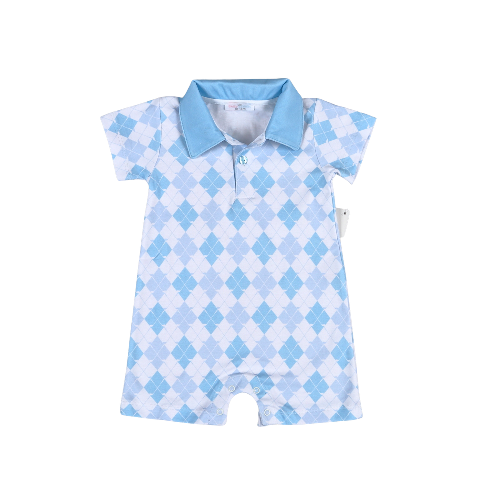 Golf Buddies Blue Romper