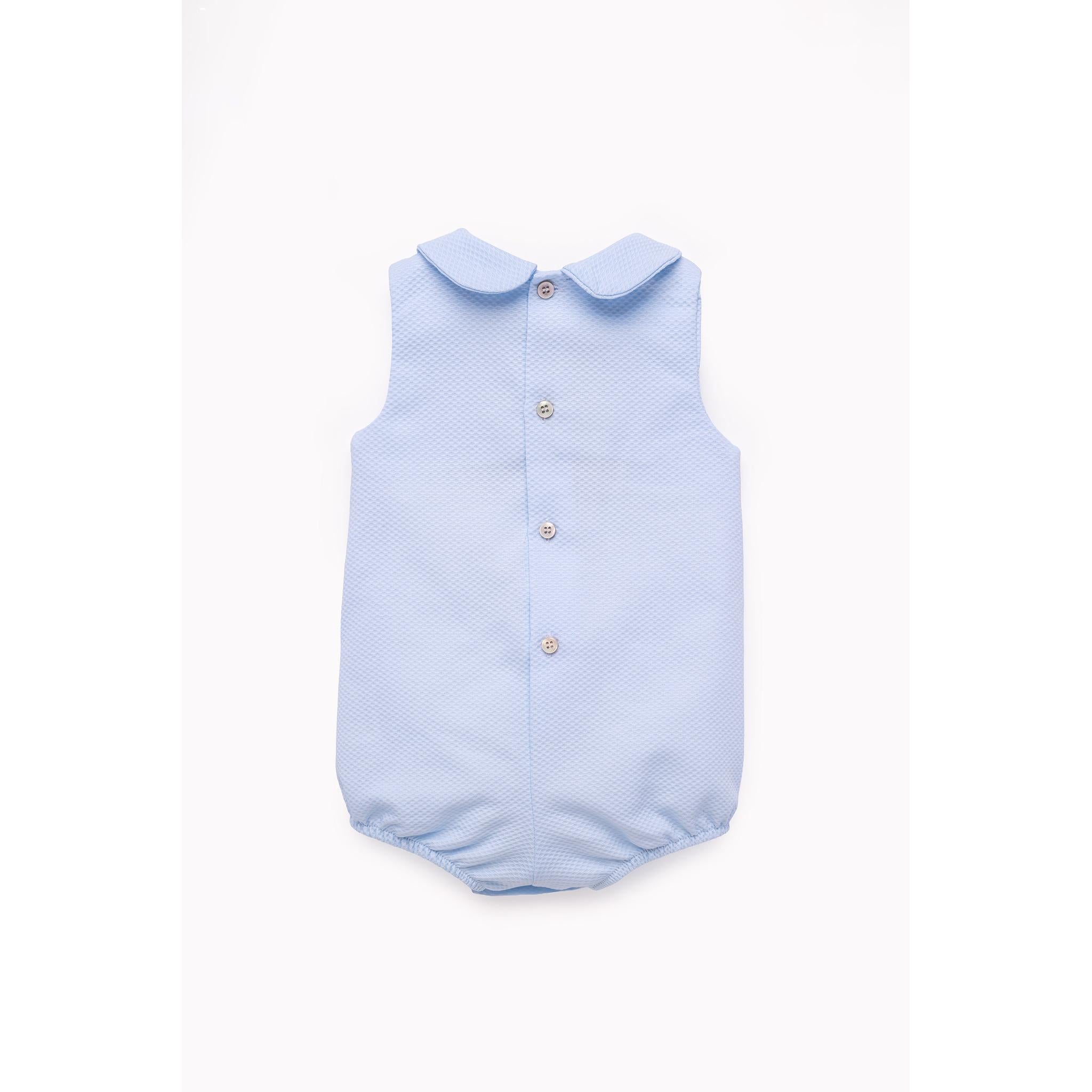 Lennon Pique Romper