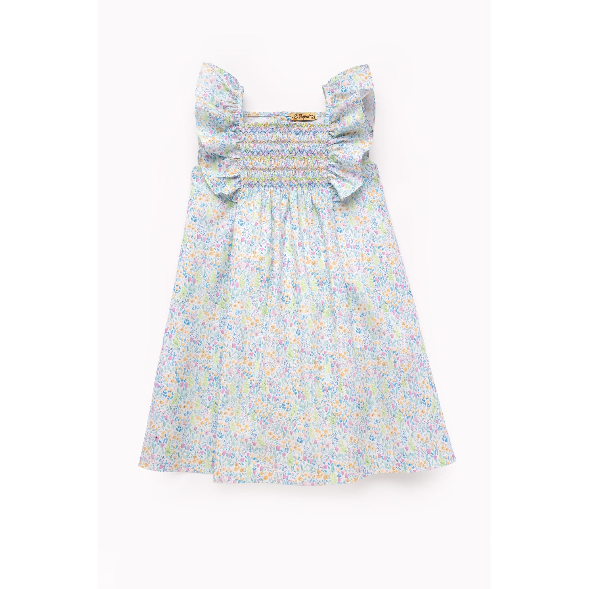 Nimes Smocked Dress