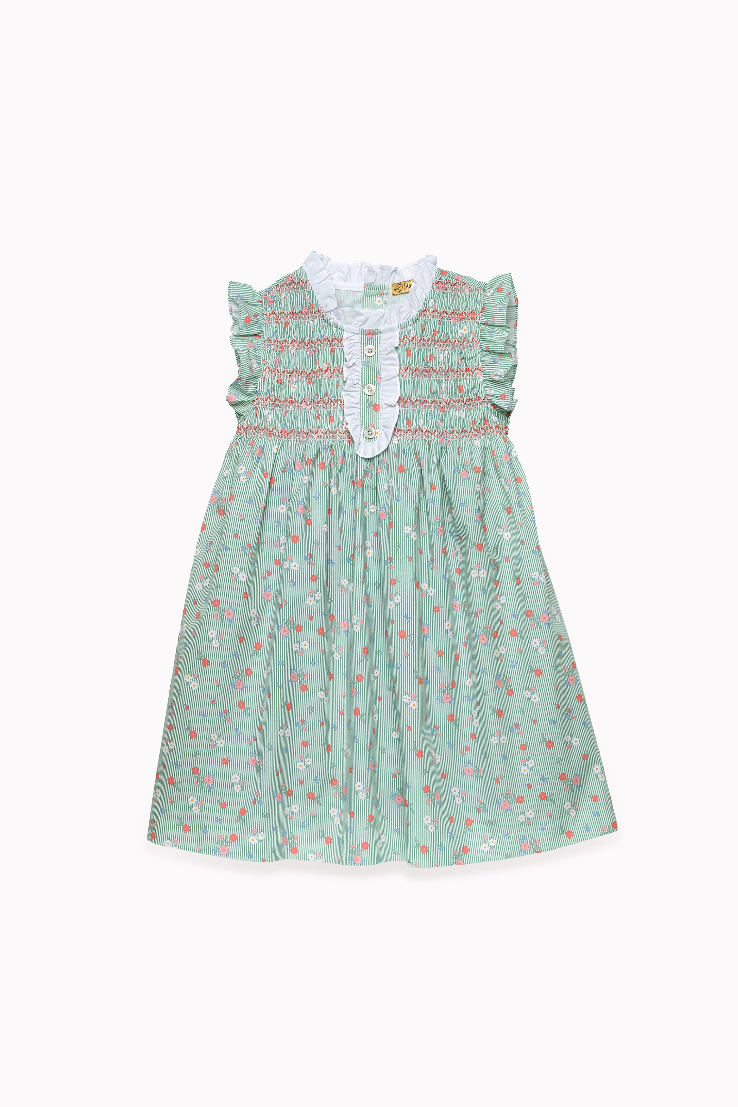 Raya Flor Smocked Dress