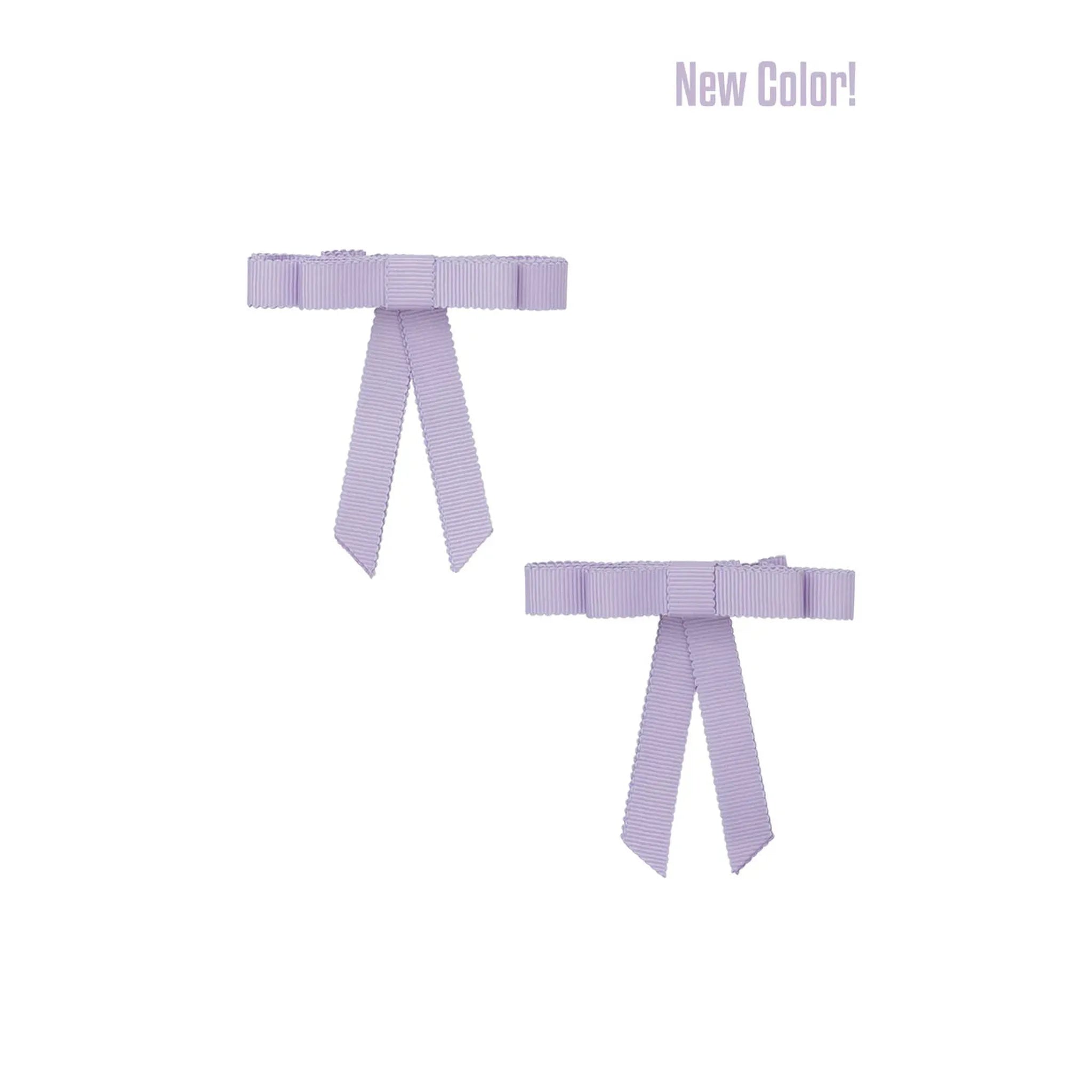 Grosgrain Bow Clip Set (2) - Several Colors