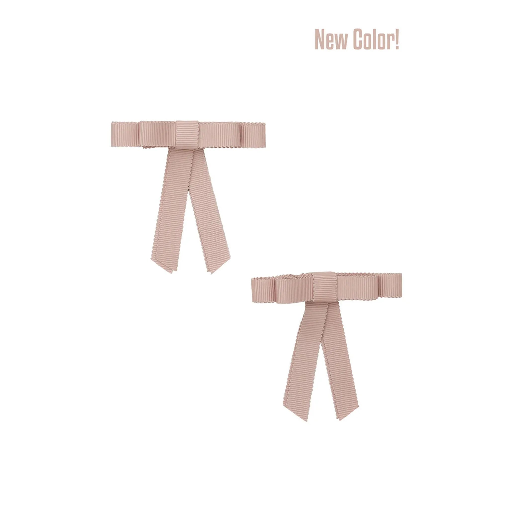 Grosgrain Bow Clip Set (2) - Several Colors