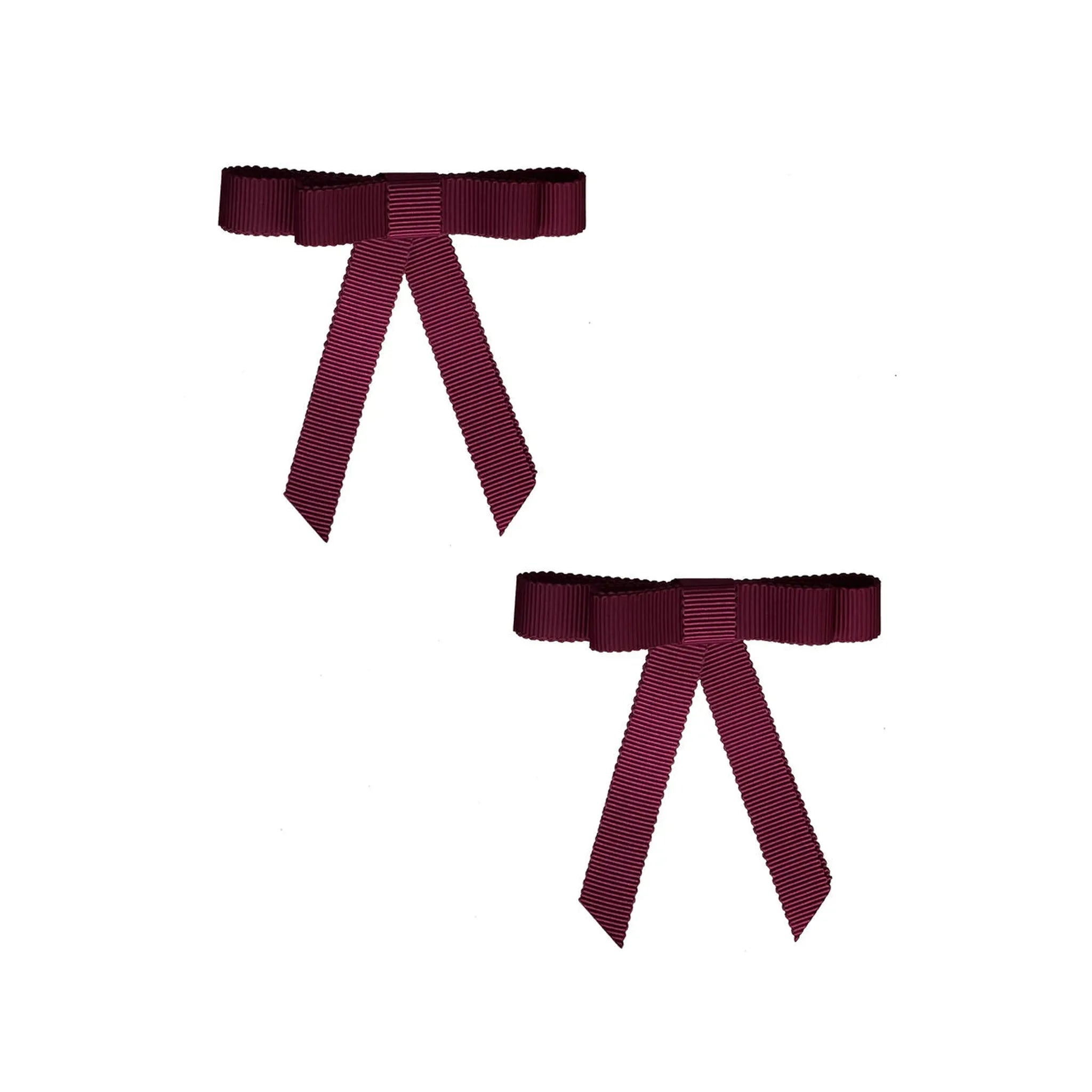 Grosgrain Bow Clip Set (2) - Several Colors