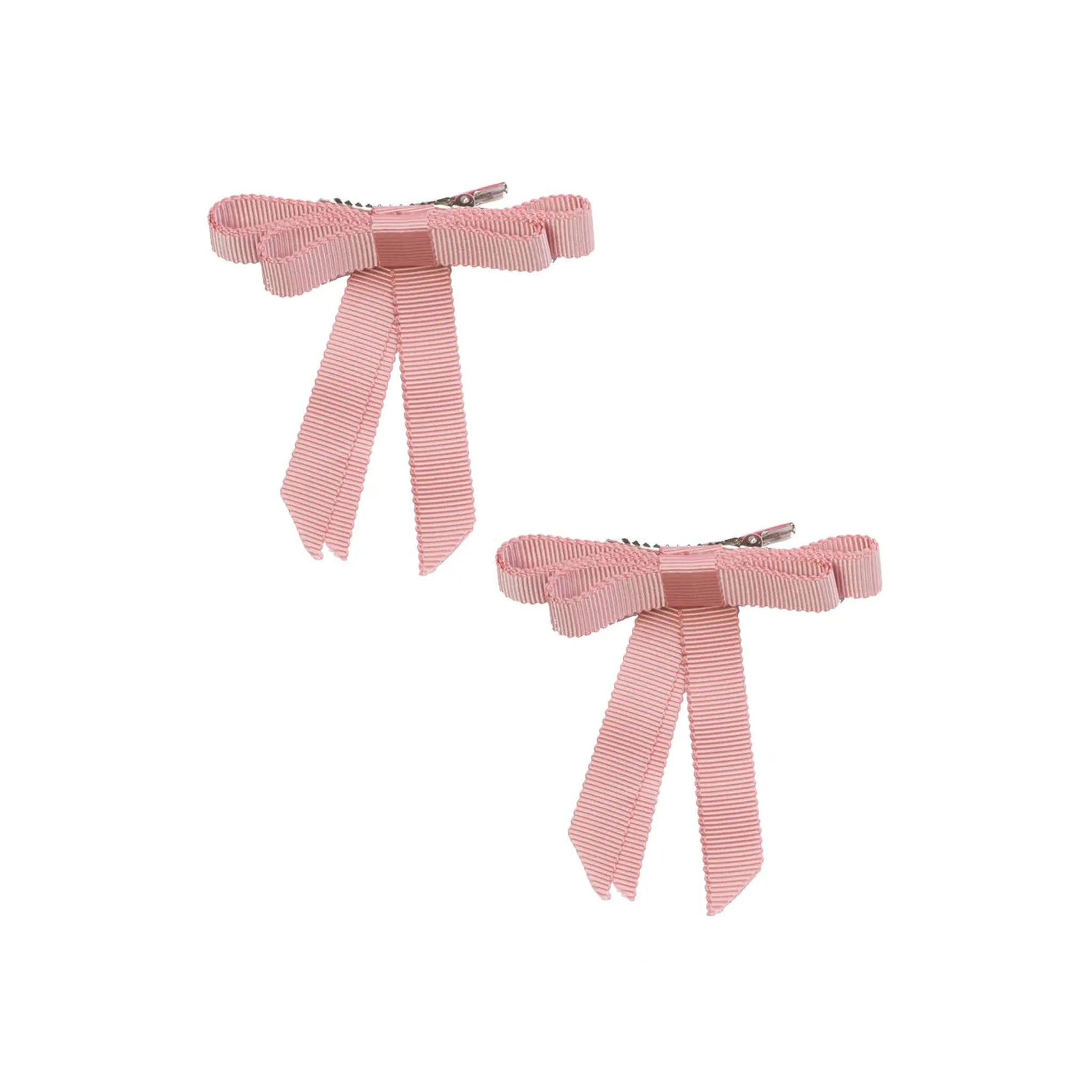 Grosgrain Bow Clip Set (2) - Several Colors