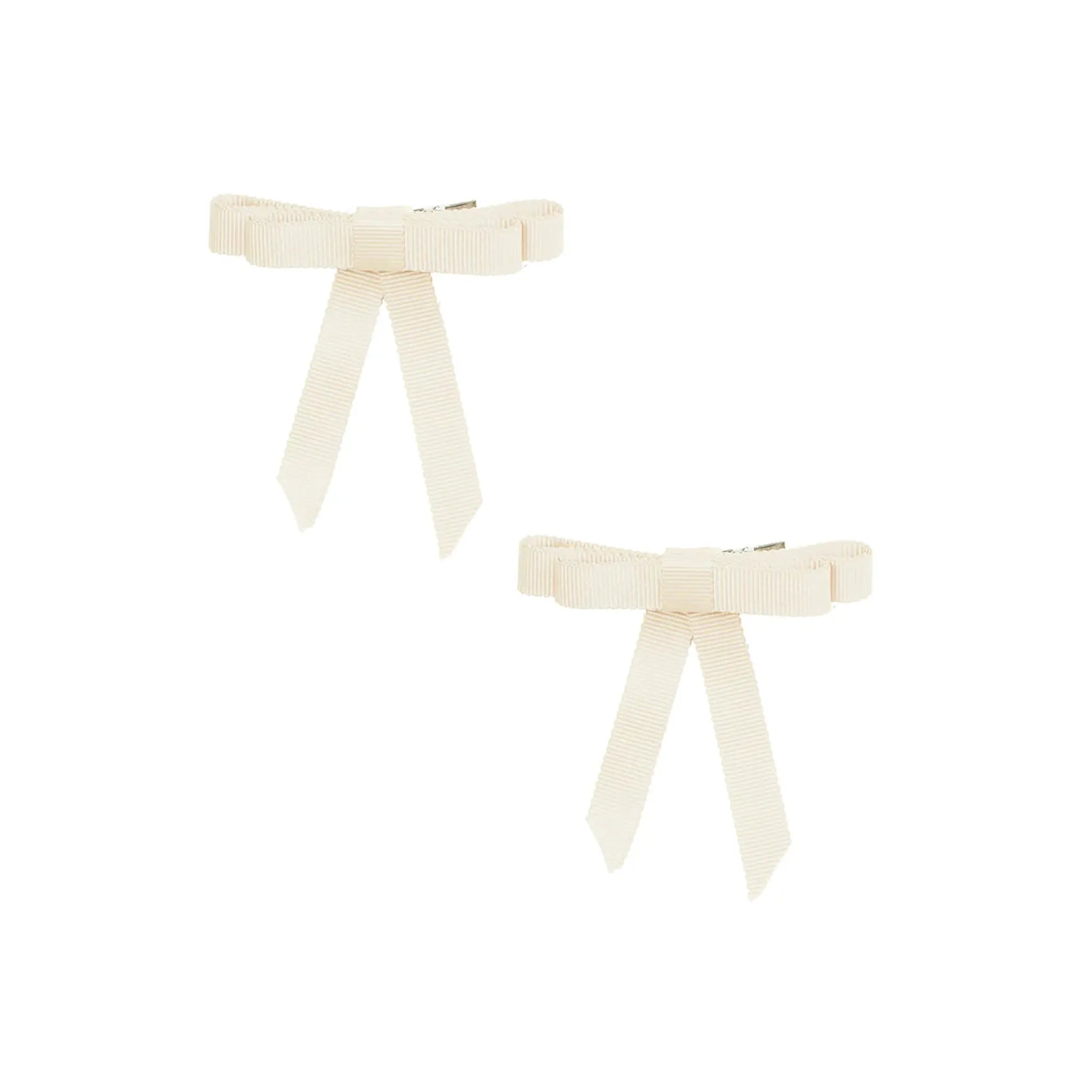 Grosgrain Bow Clip Set (2) - Several Colors