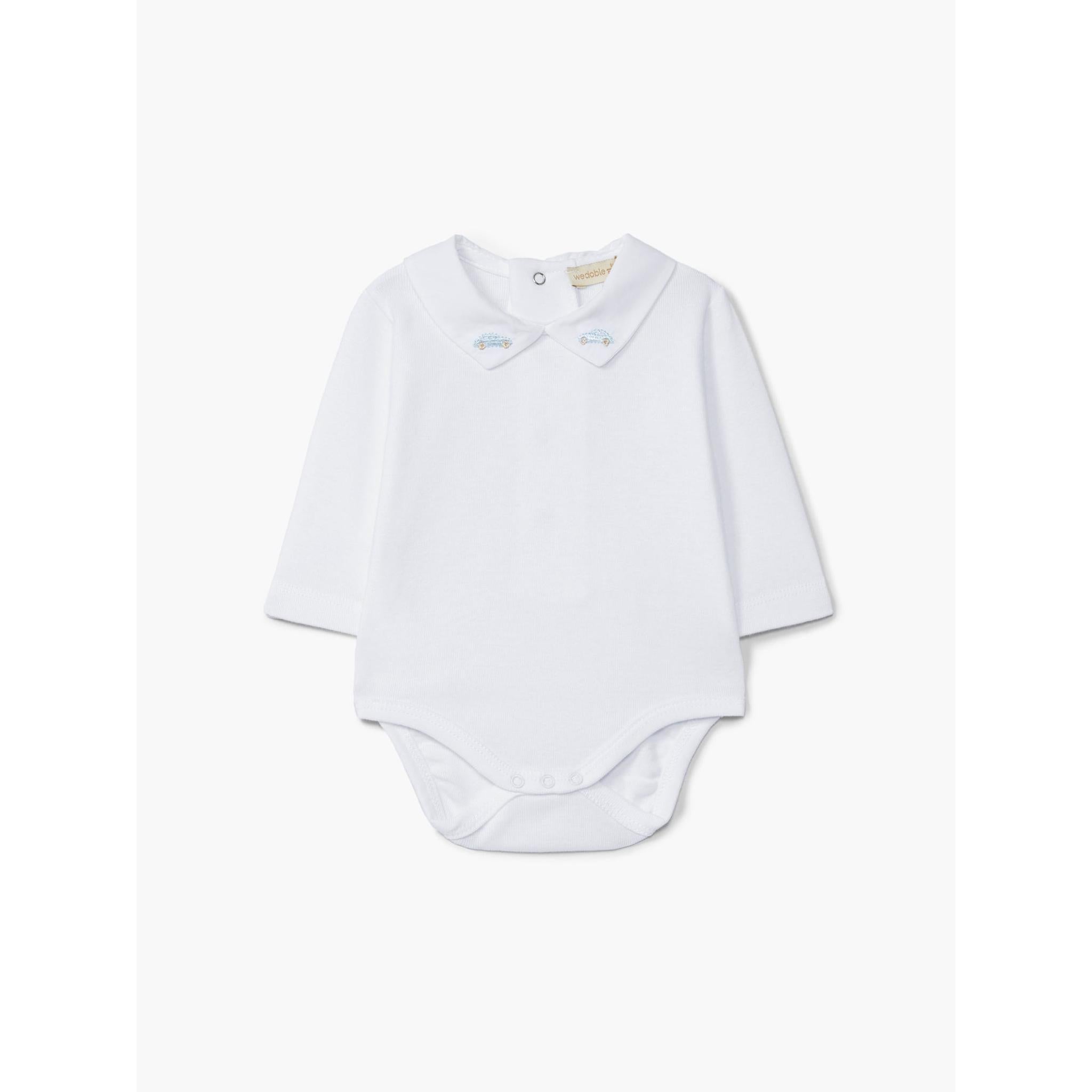 CARS Long-sleeved round neck bodysuit