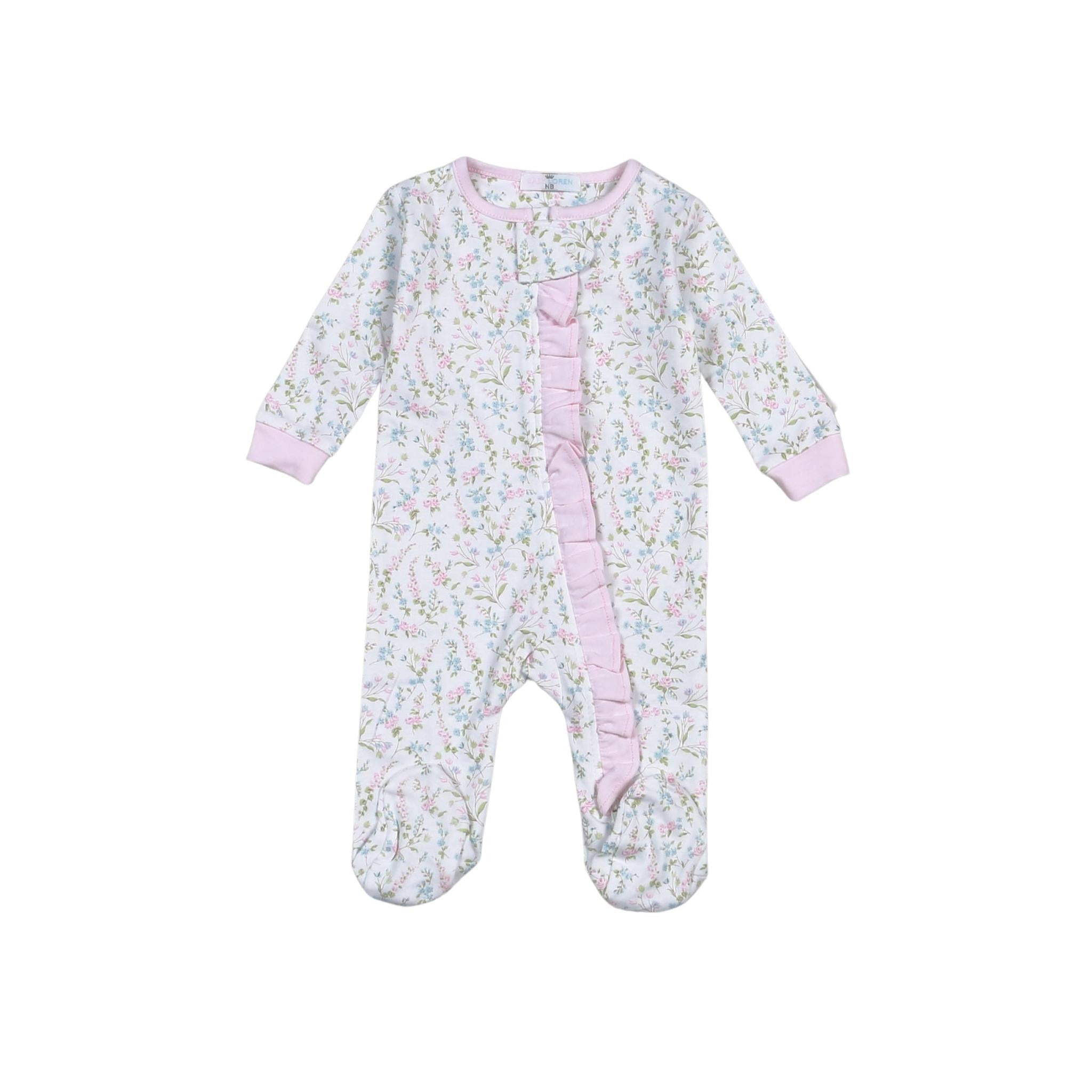 Vivian Pima Zipper Footie