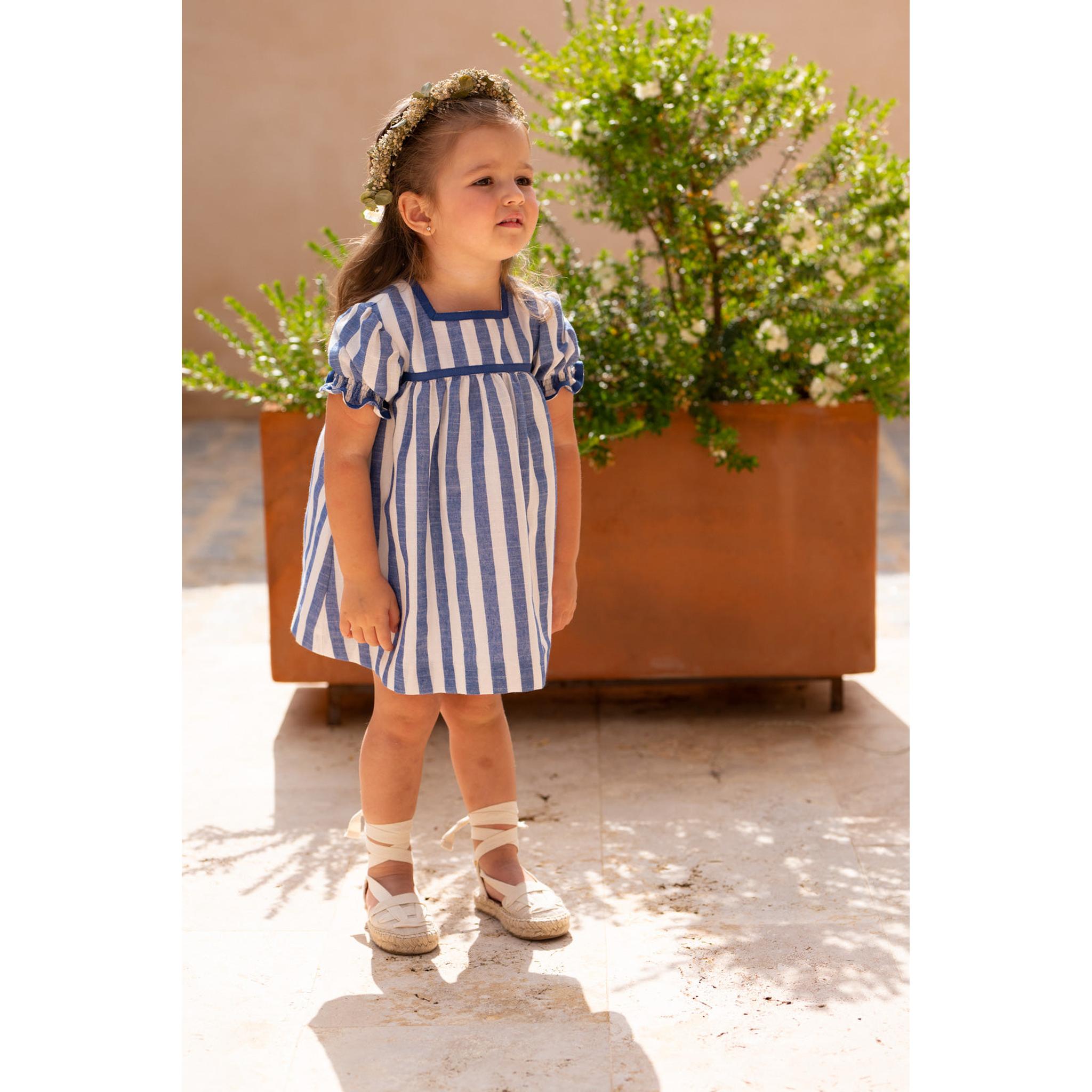 Vestido Rayas Bebe