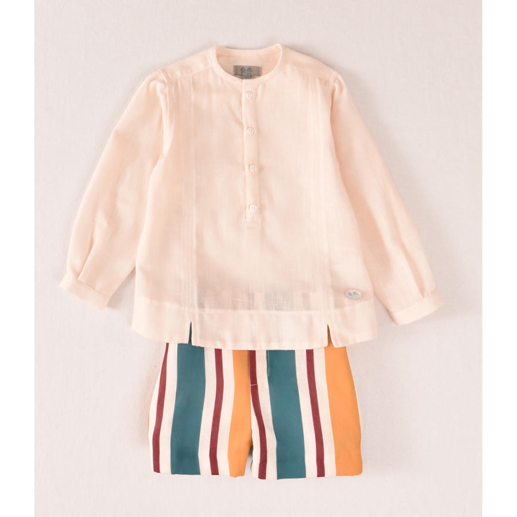 Conjunto Rayas Tricolor