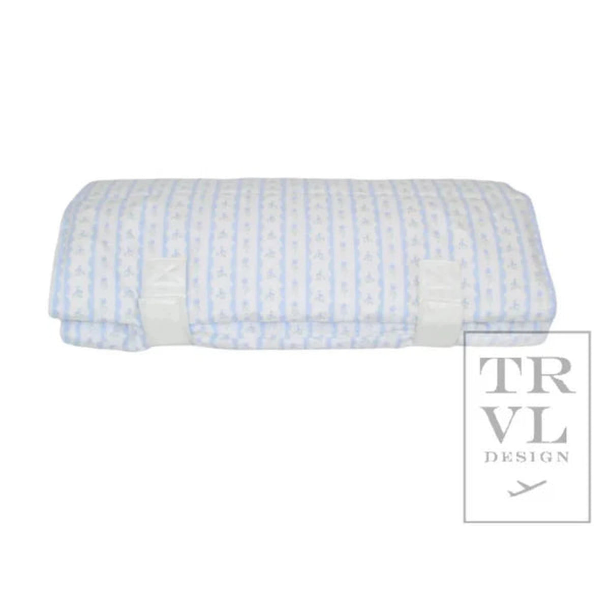 Nap Mat - Rest Up! Ribbon Floral Blue