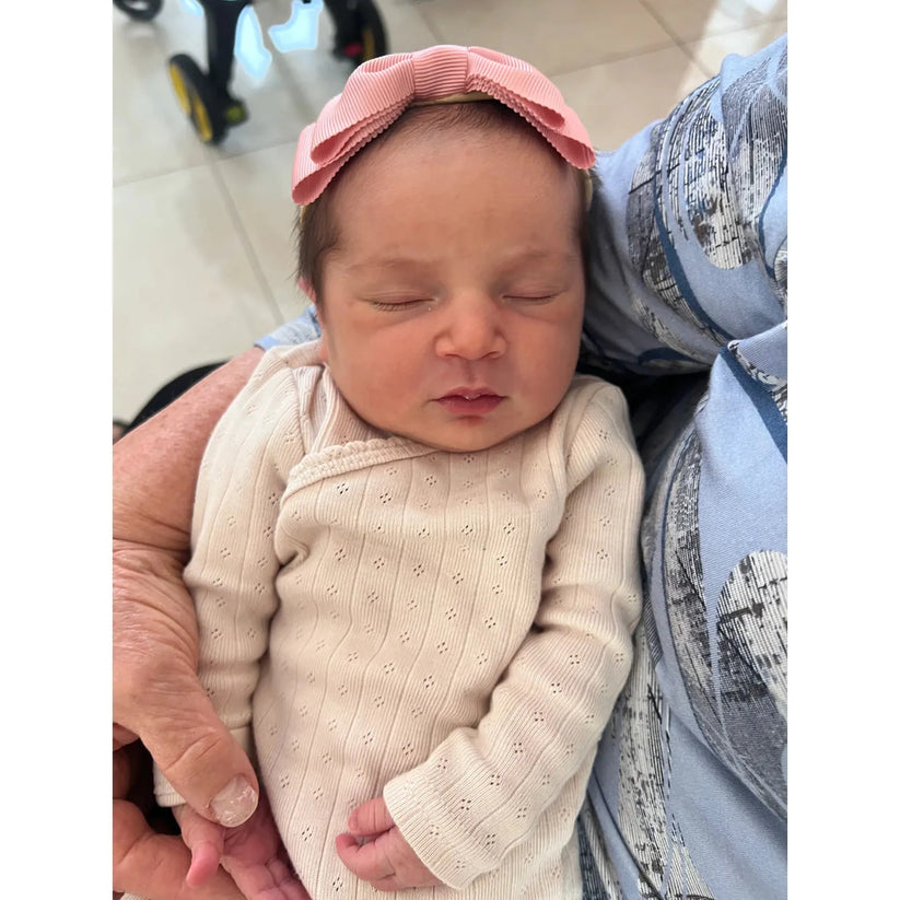 Heather Petersham Bow Newborn
