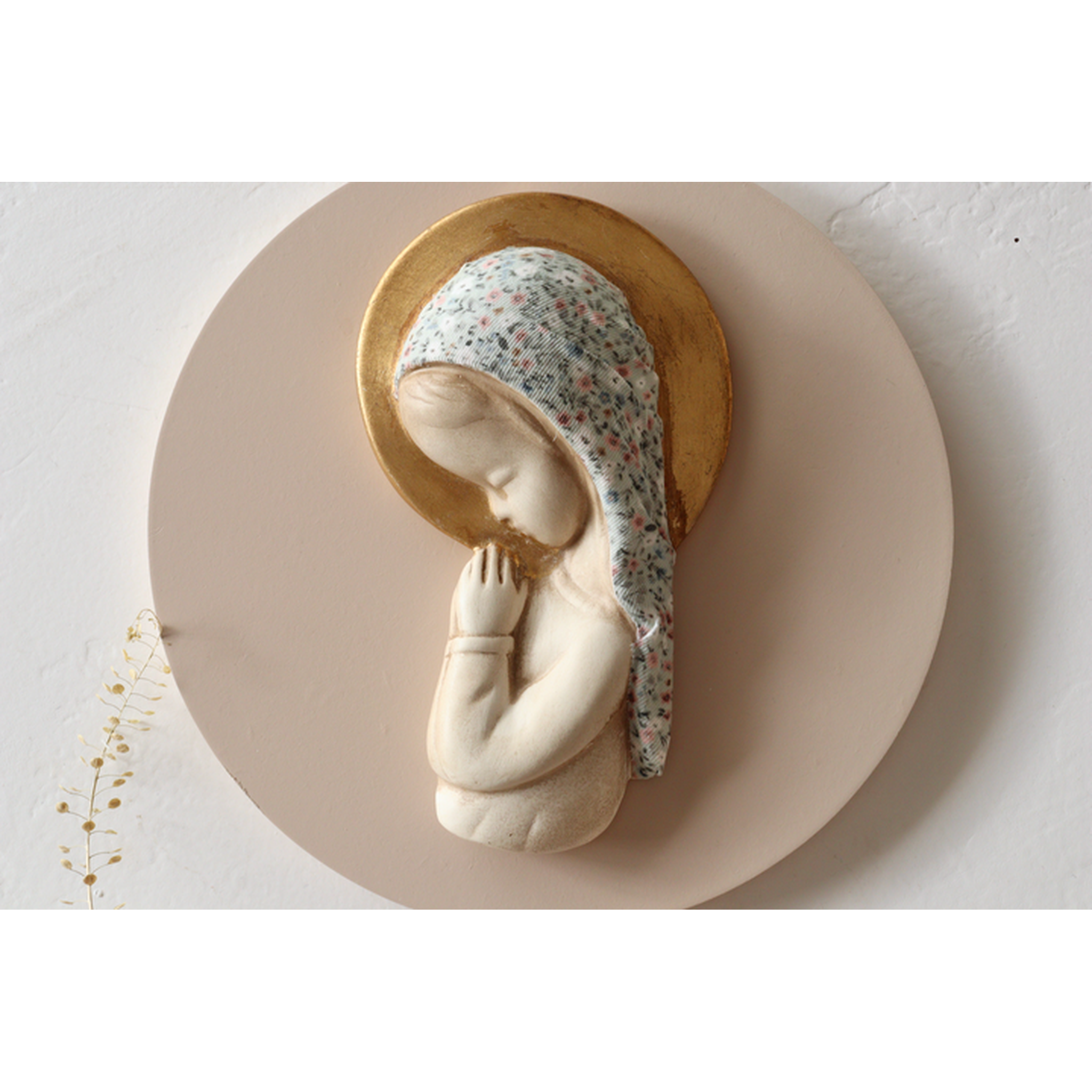 Virgen Niña Boton