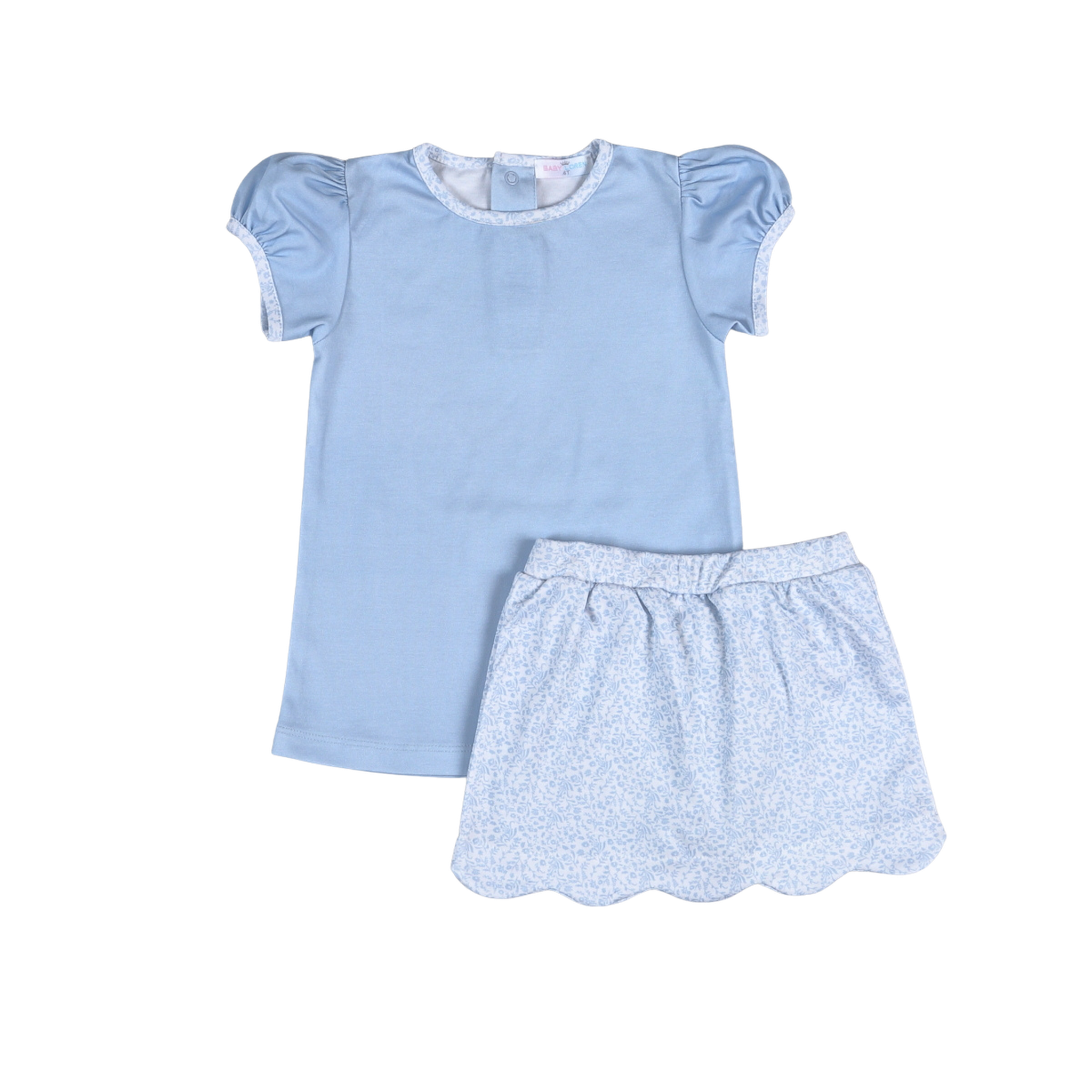 Ivy Floral Skort Set