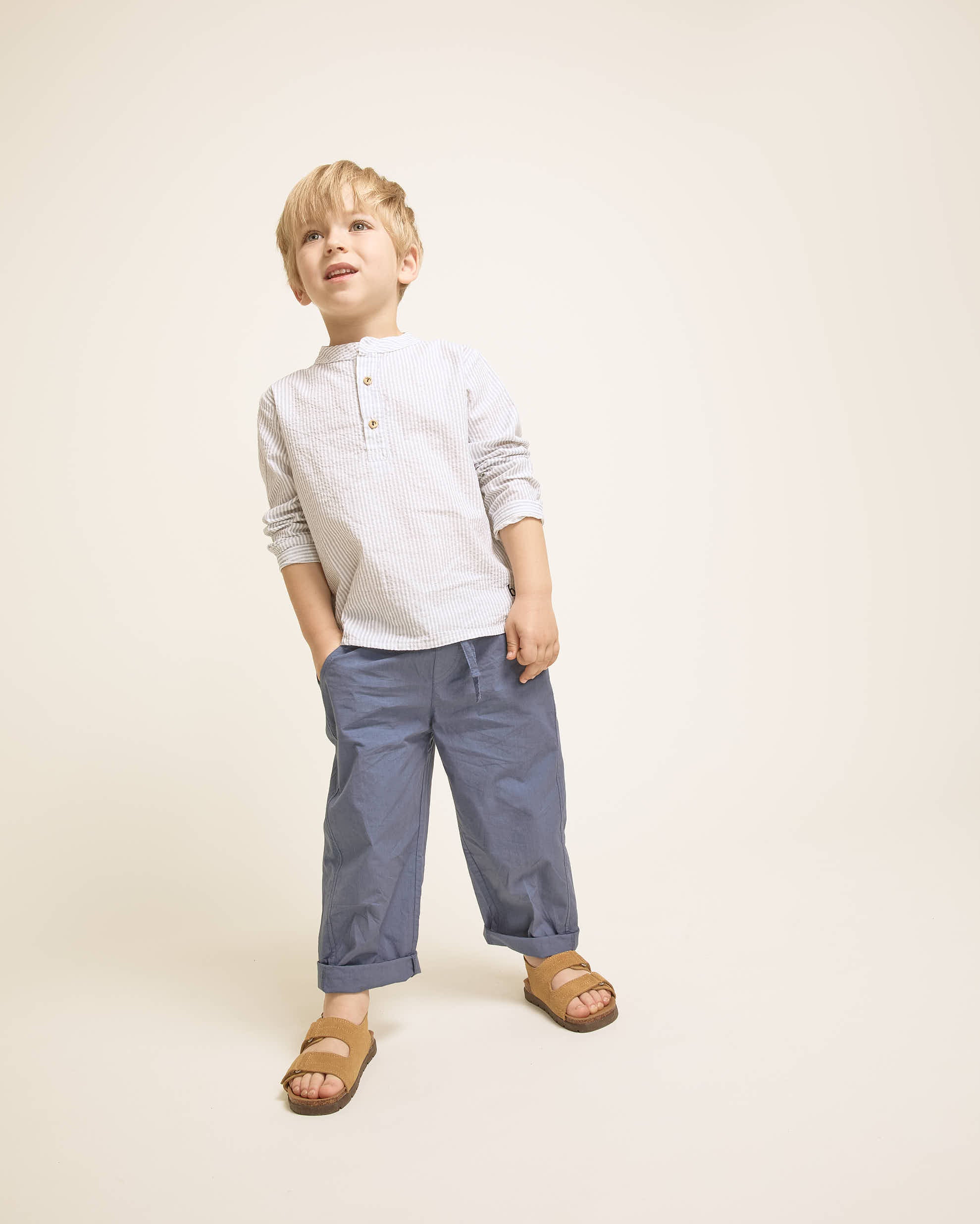 Stripes Trouser Set