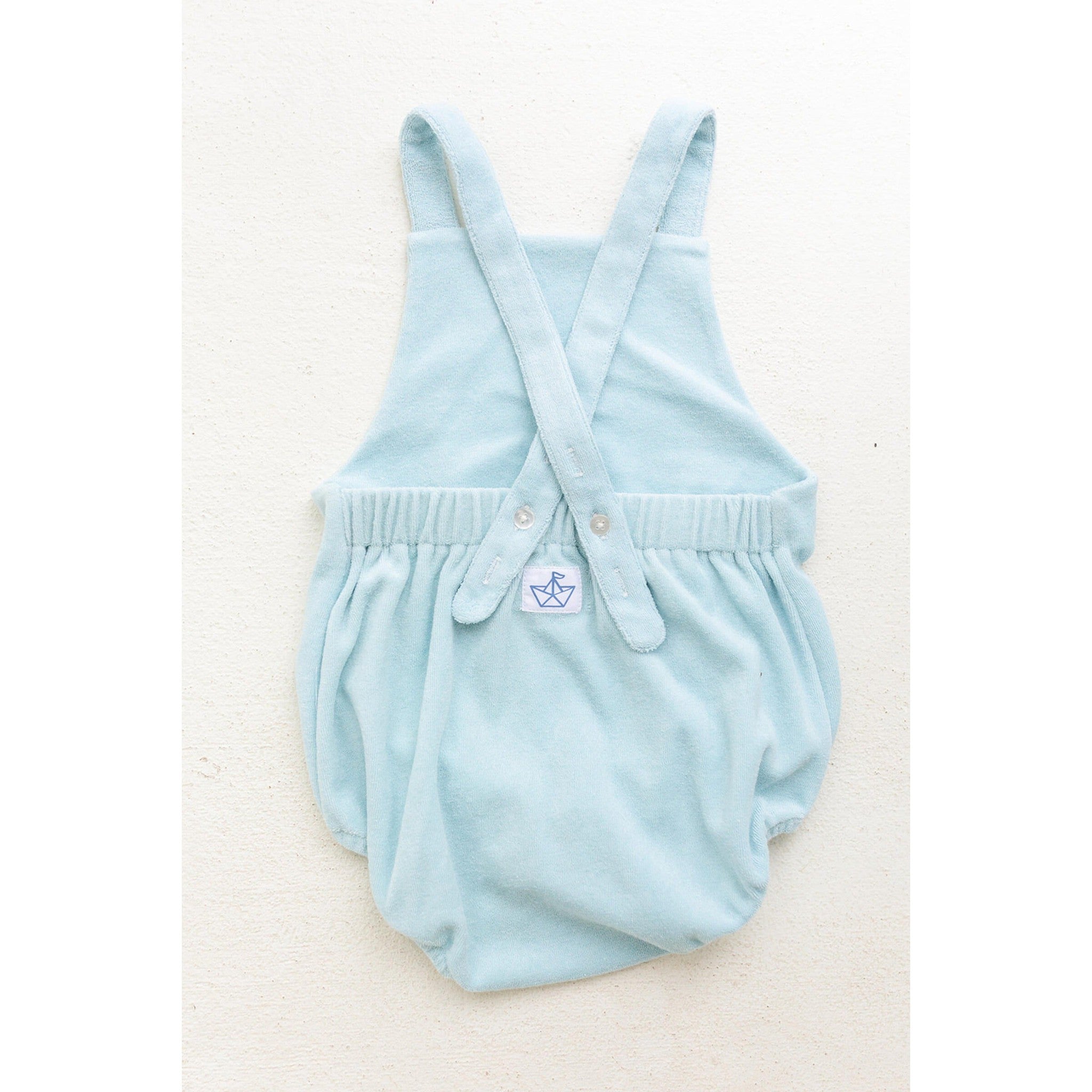 Terry Blue Romper