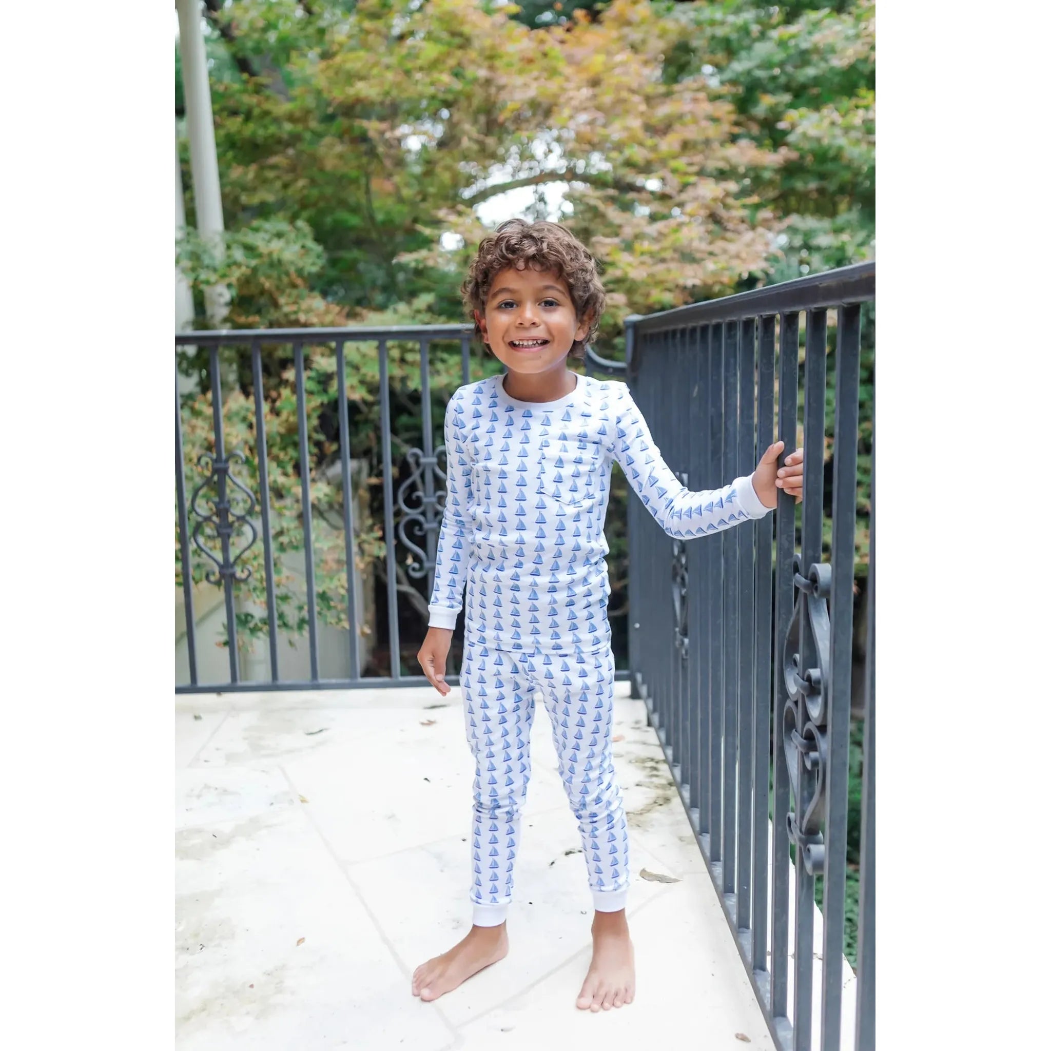 Bradford Boys' Pajama Pant Set - Sailing Away