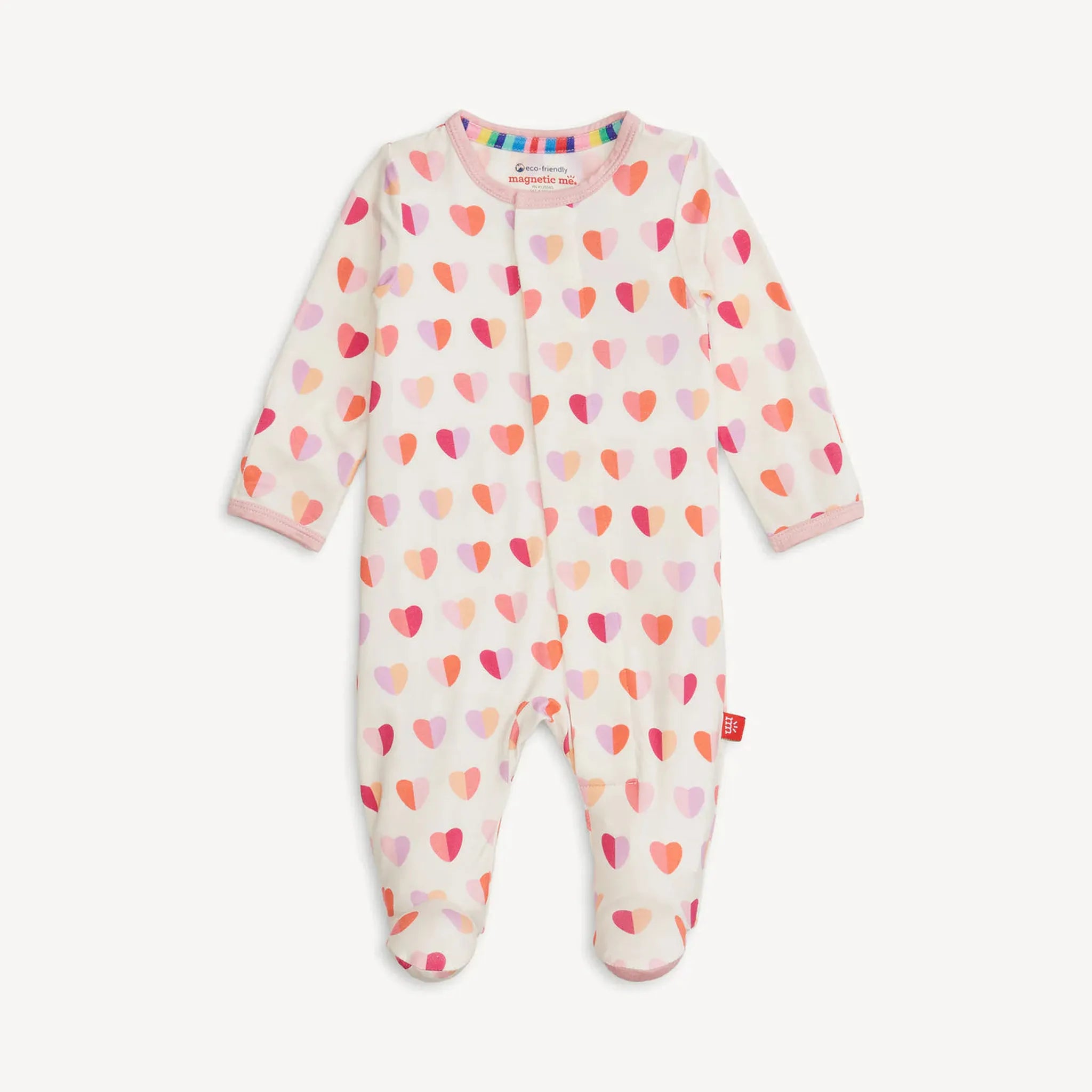 Pink XOXO Modal Footie