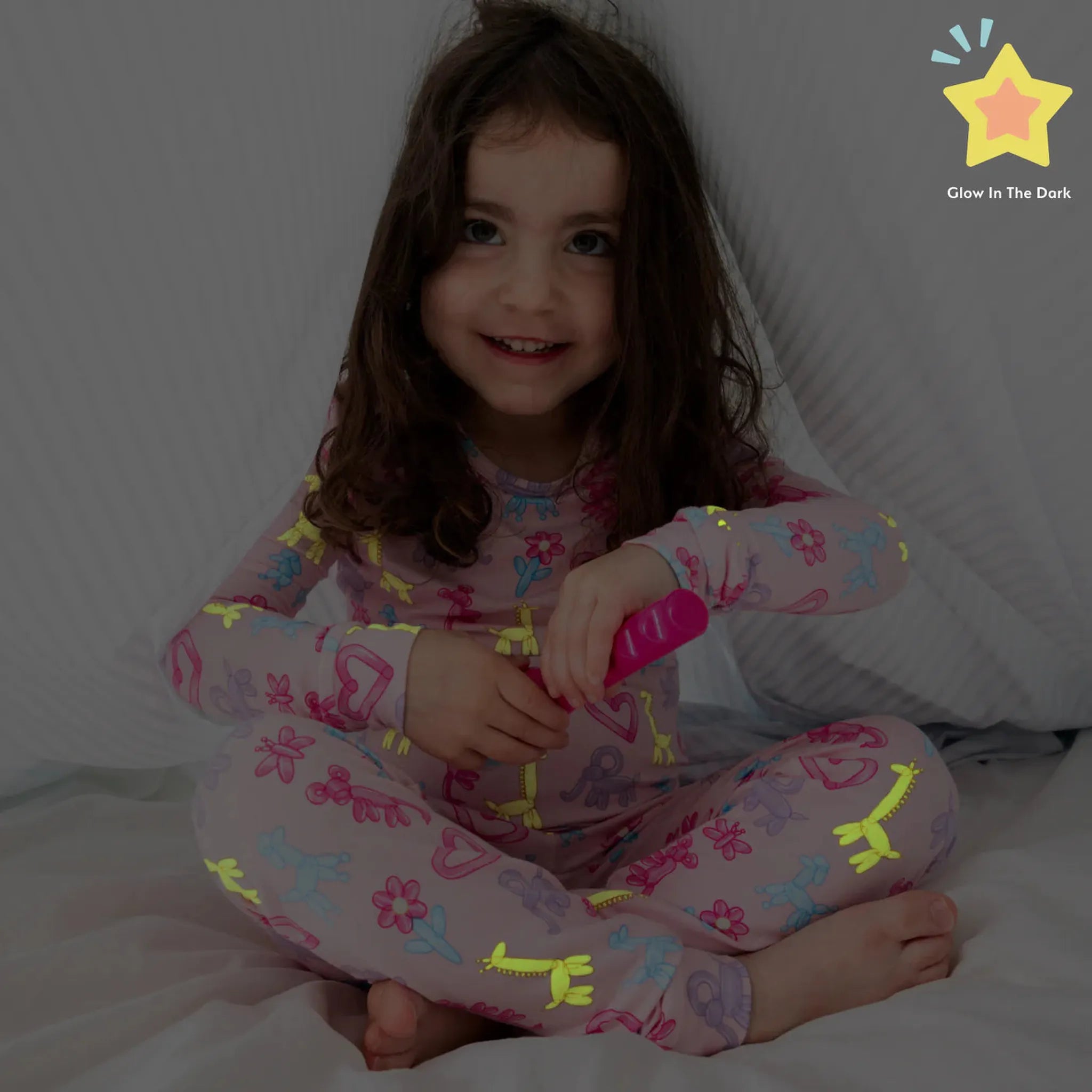 Party Animals Glow In The Dark Mod L/s Pj