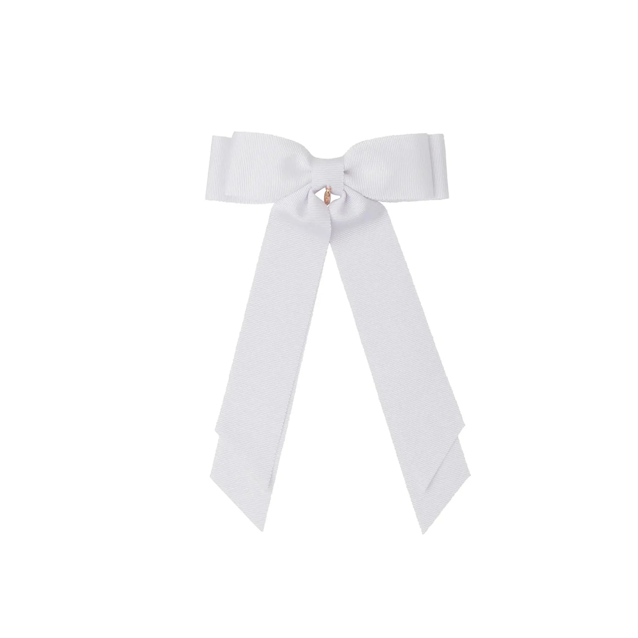 Madeline Petersham Long Tail Bow Clip