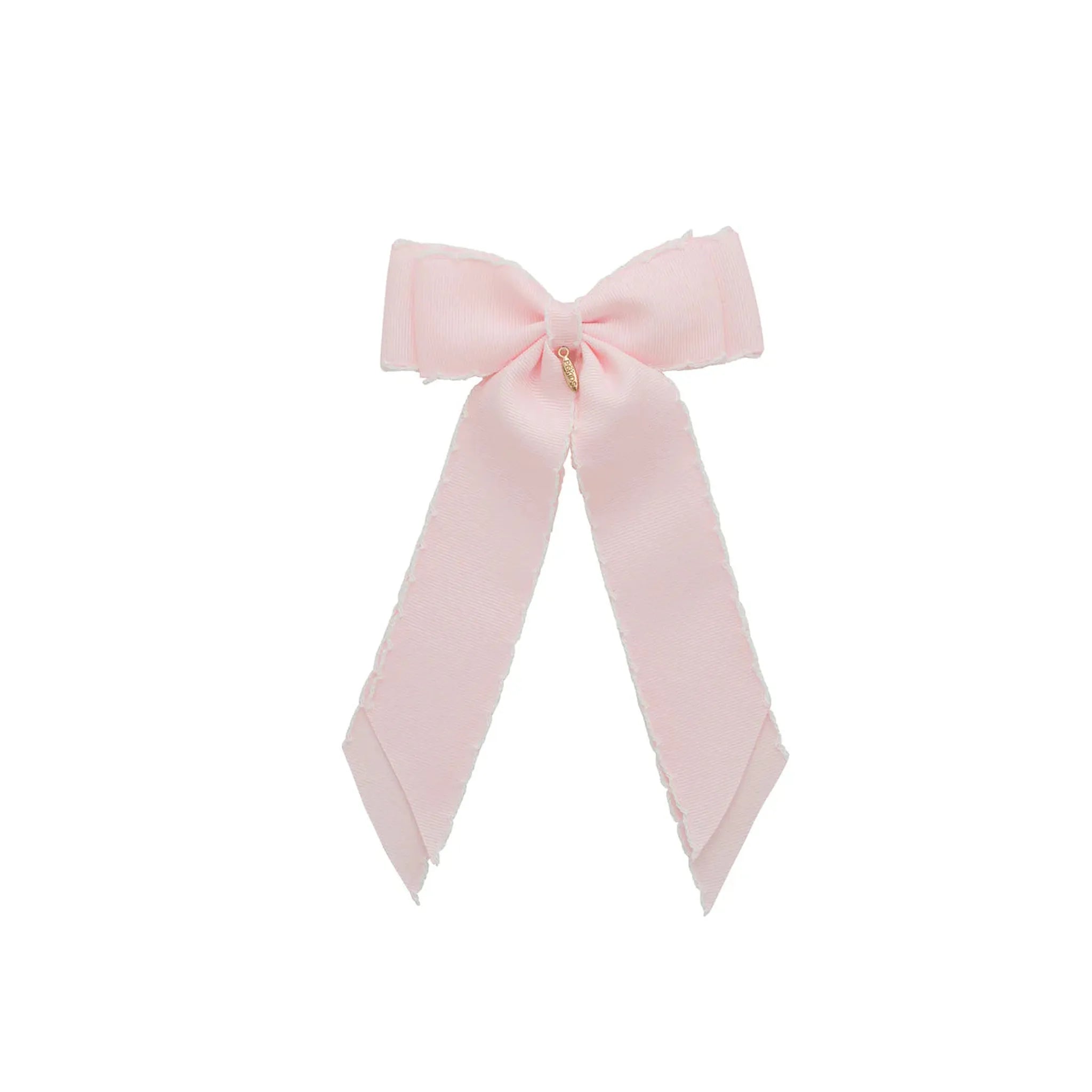 Madeline Small Bow Moonstitch Clip