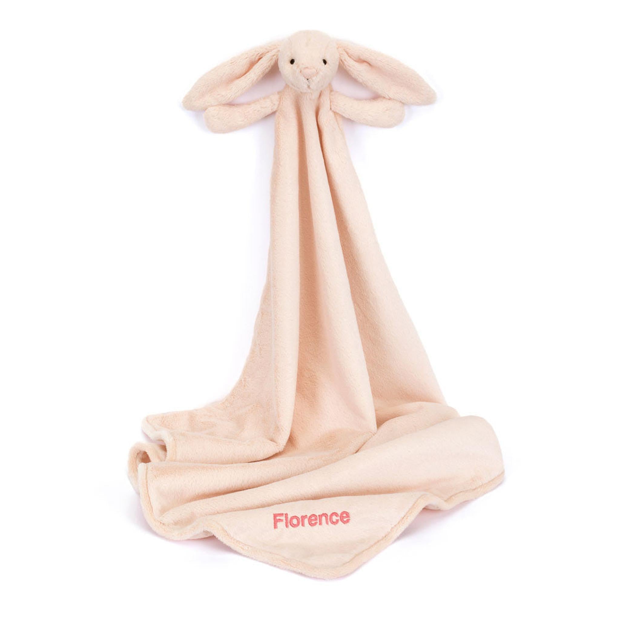 Bashful Blush Bunny Blankie