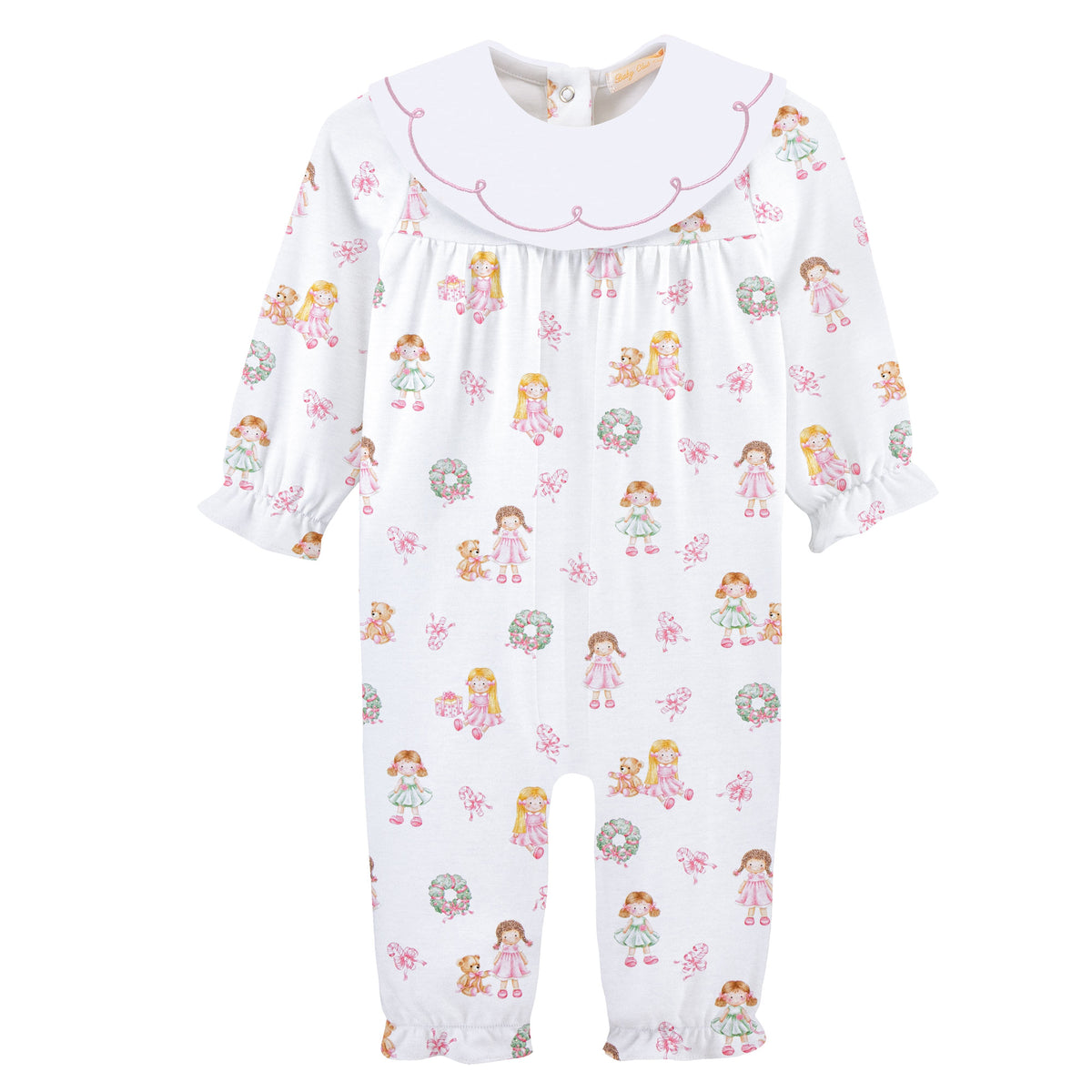 Pre Order -Sweet Holiday Doll Pima Playsuit
