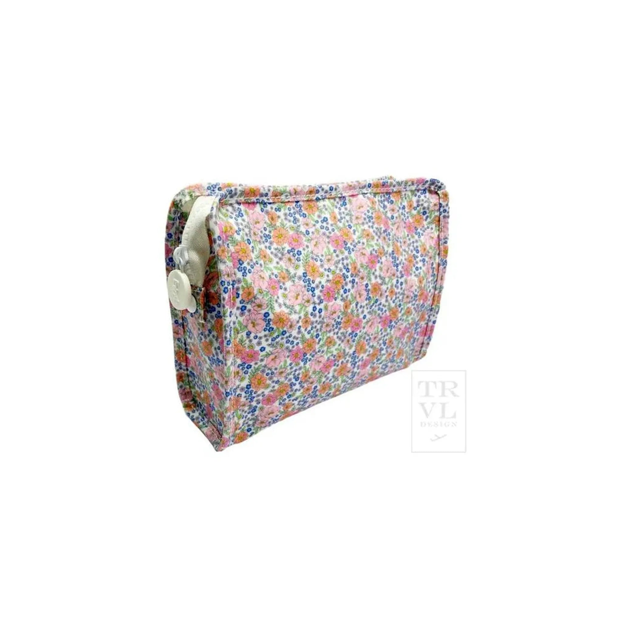 Roadie Small Zip Pouch - Garden Floral