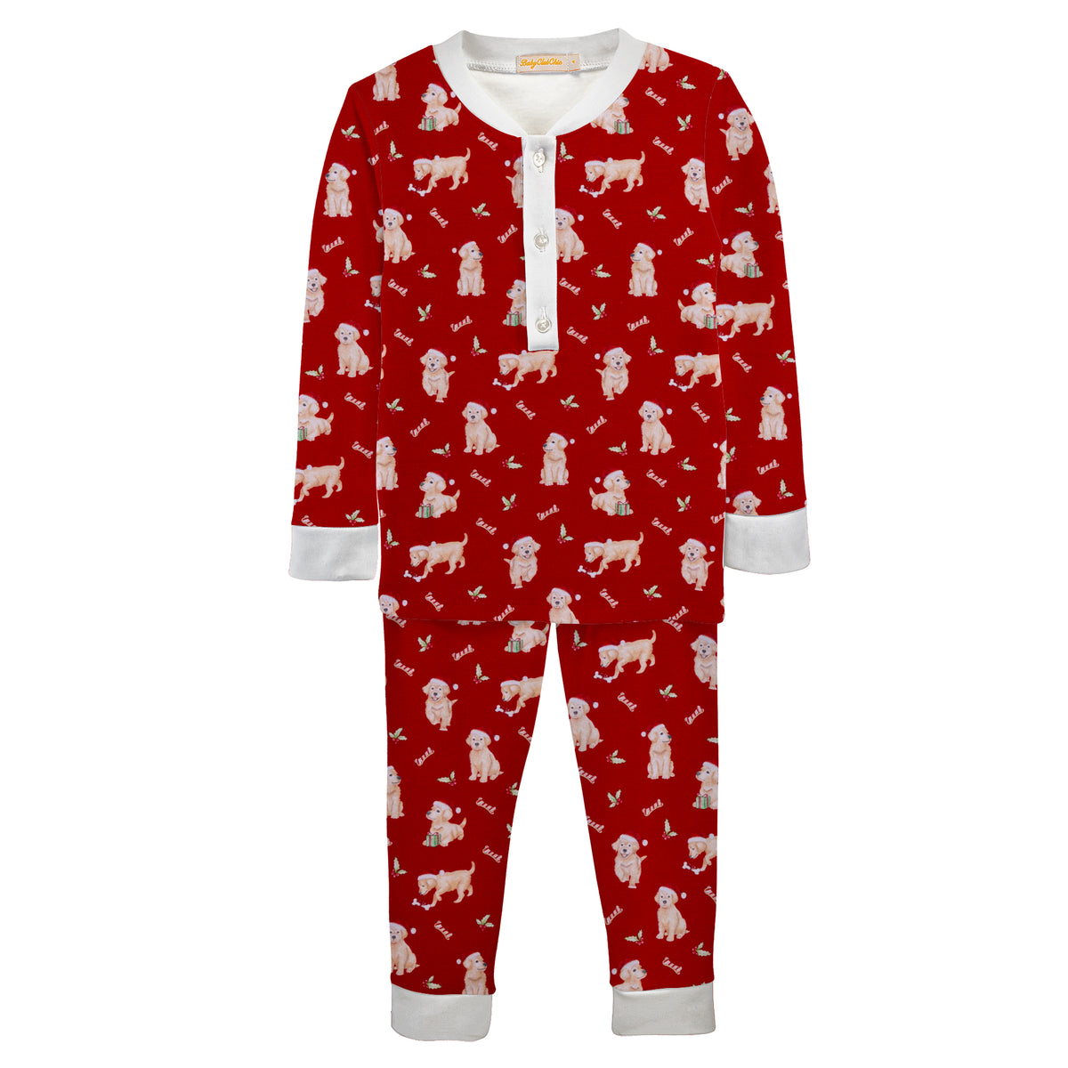 Pre Order - Golden Christmas Pima Two Piece