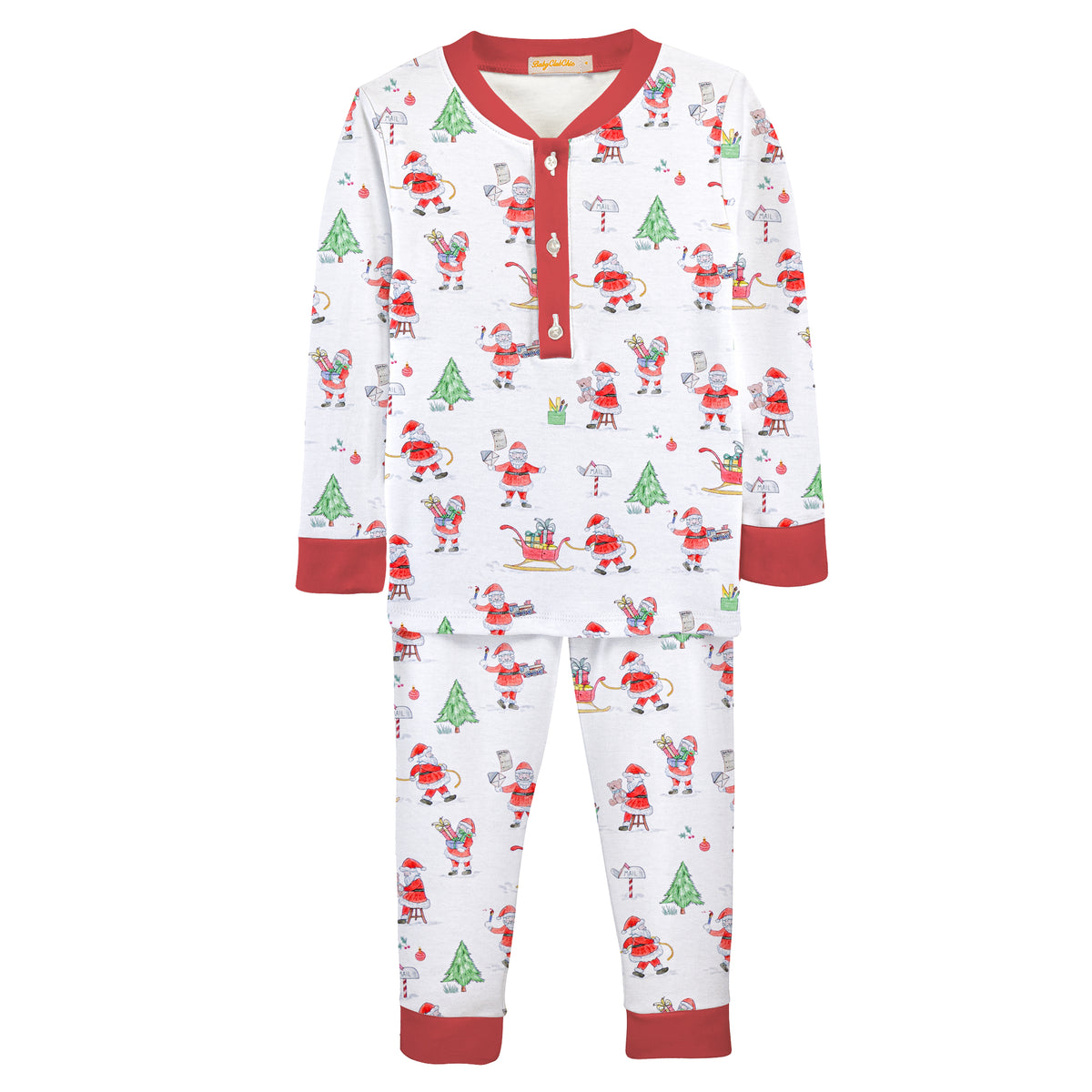 Pre Order - Boy Santa's Workshop Pima Two Piece