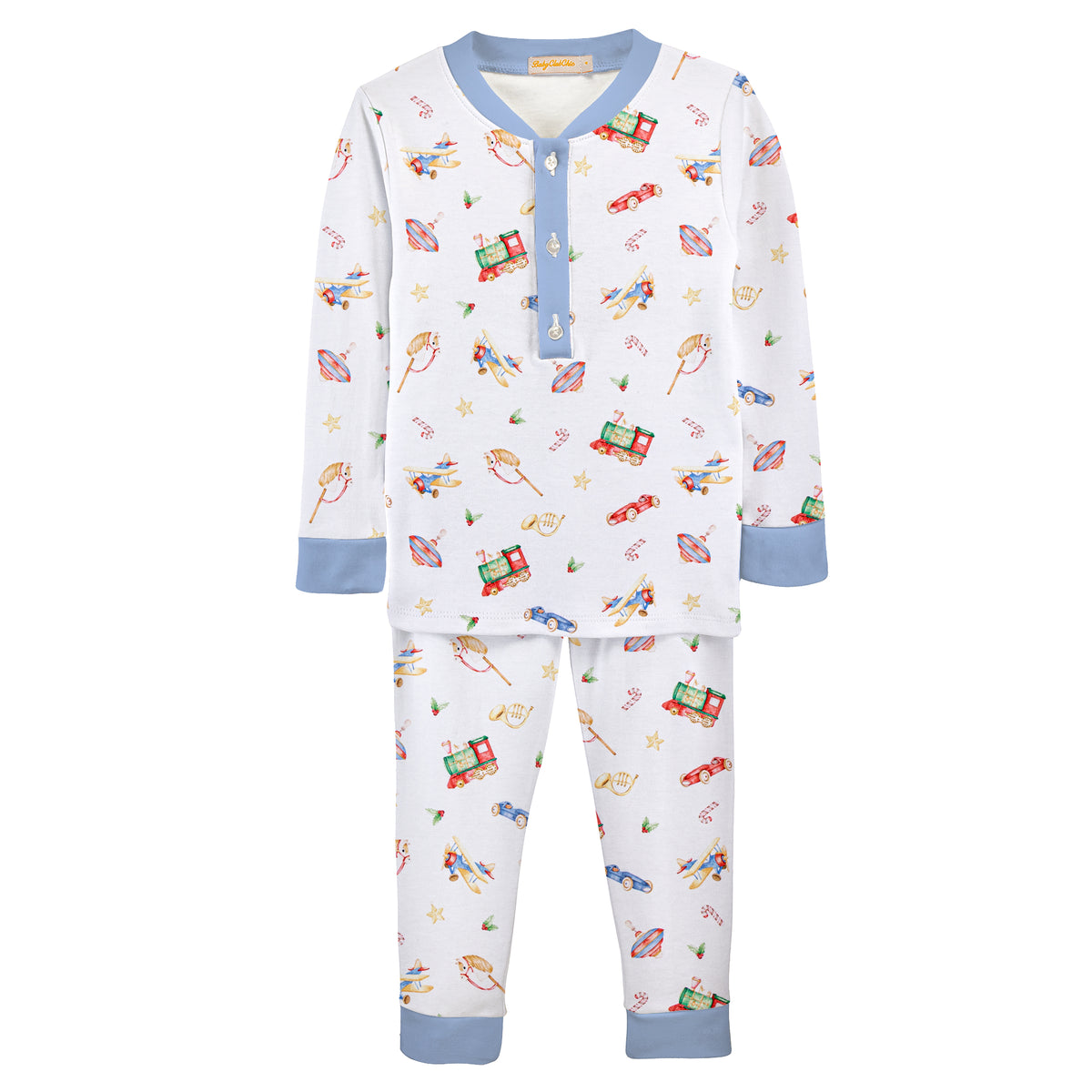 Pre Order - Boy Holiday Heirloom Pima Two Piece