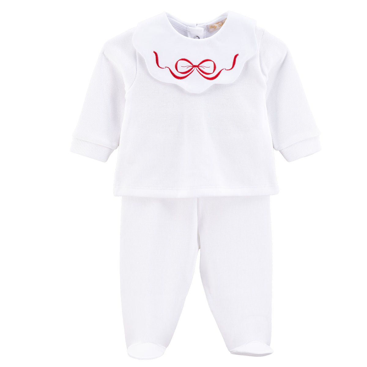Pre Order - My First Christmas Bow Pima Set