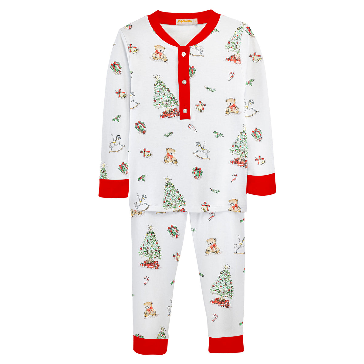 Pre Order - Boy Christmas Tree Pima Two Piece