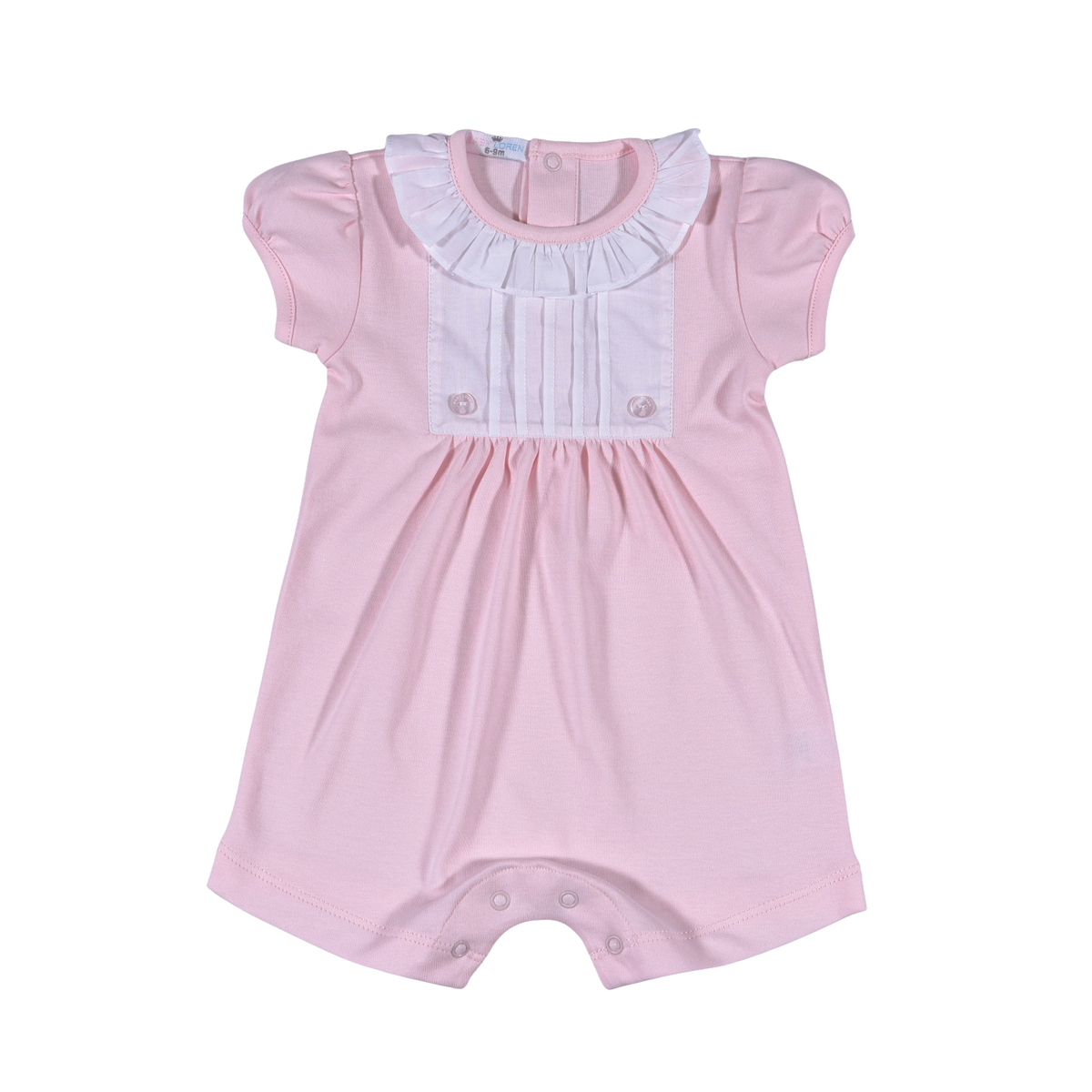 Soleil Pink Pima Romper