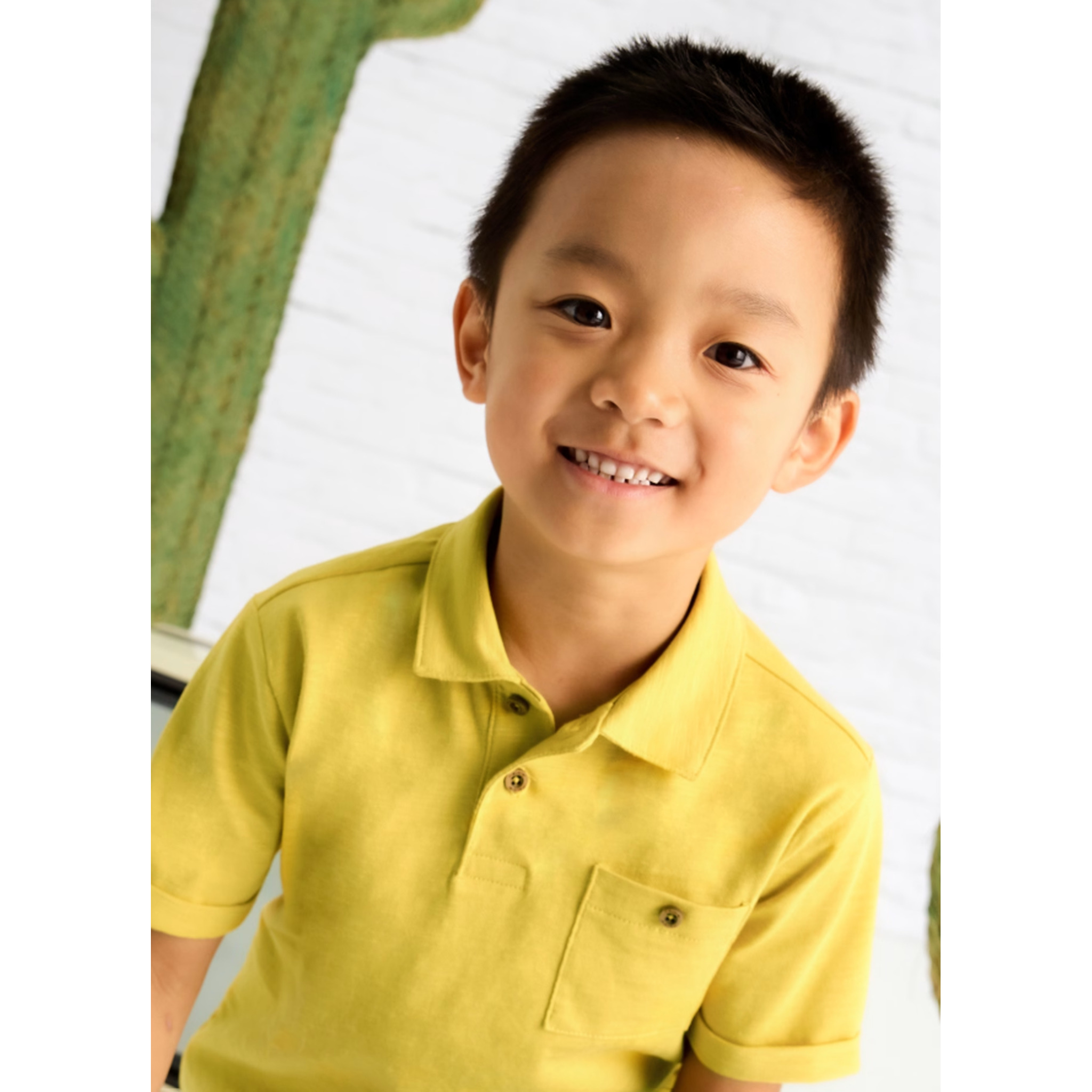 Lightweight Fabric Polo Shirt