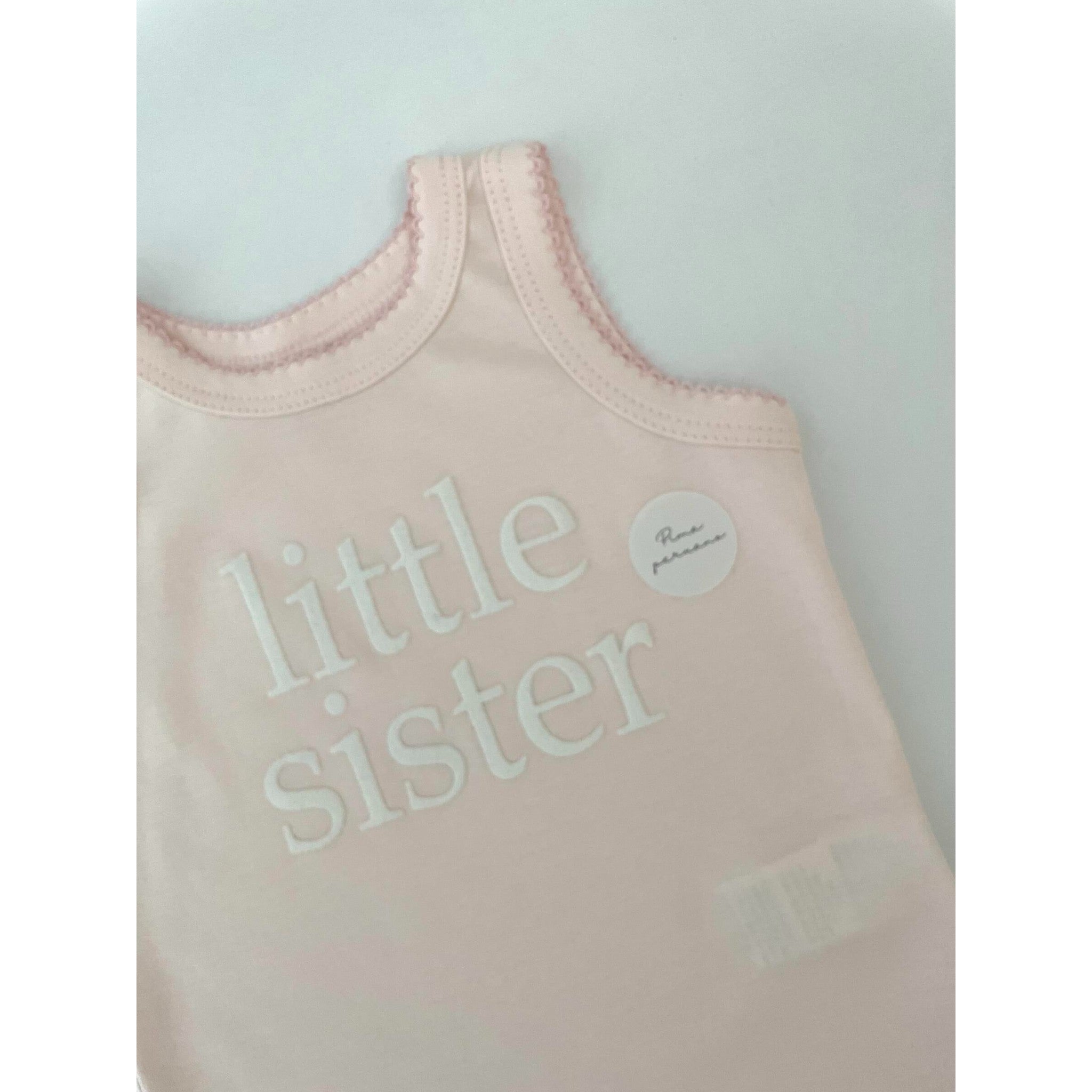 Sleeve Less Pima Little Sister Set