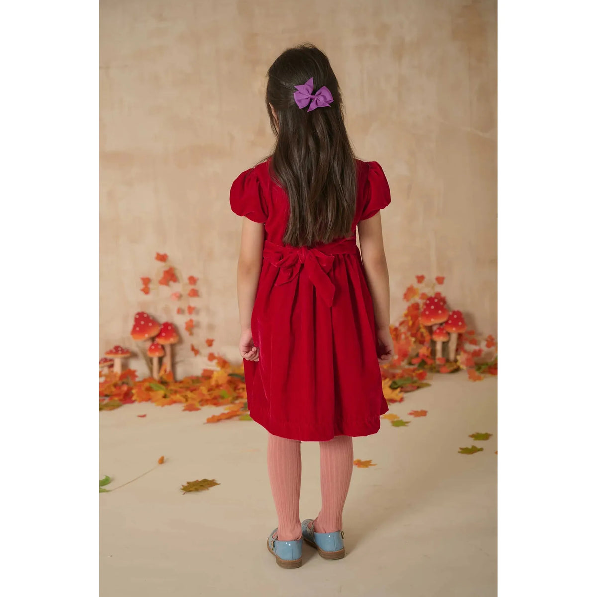 Hand-Smocked Girls Dress - Solange