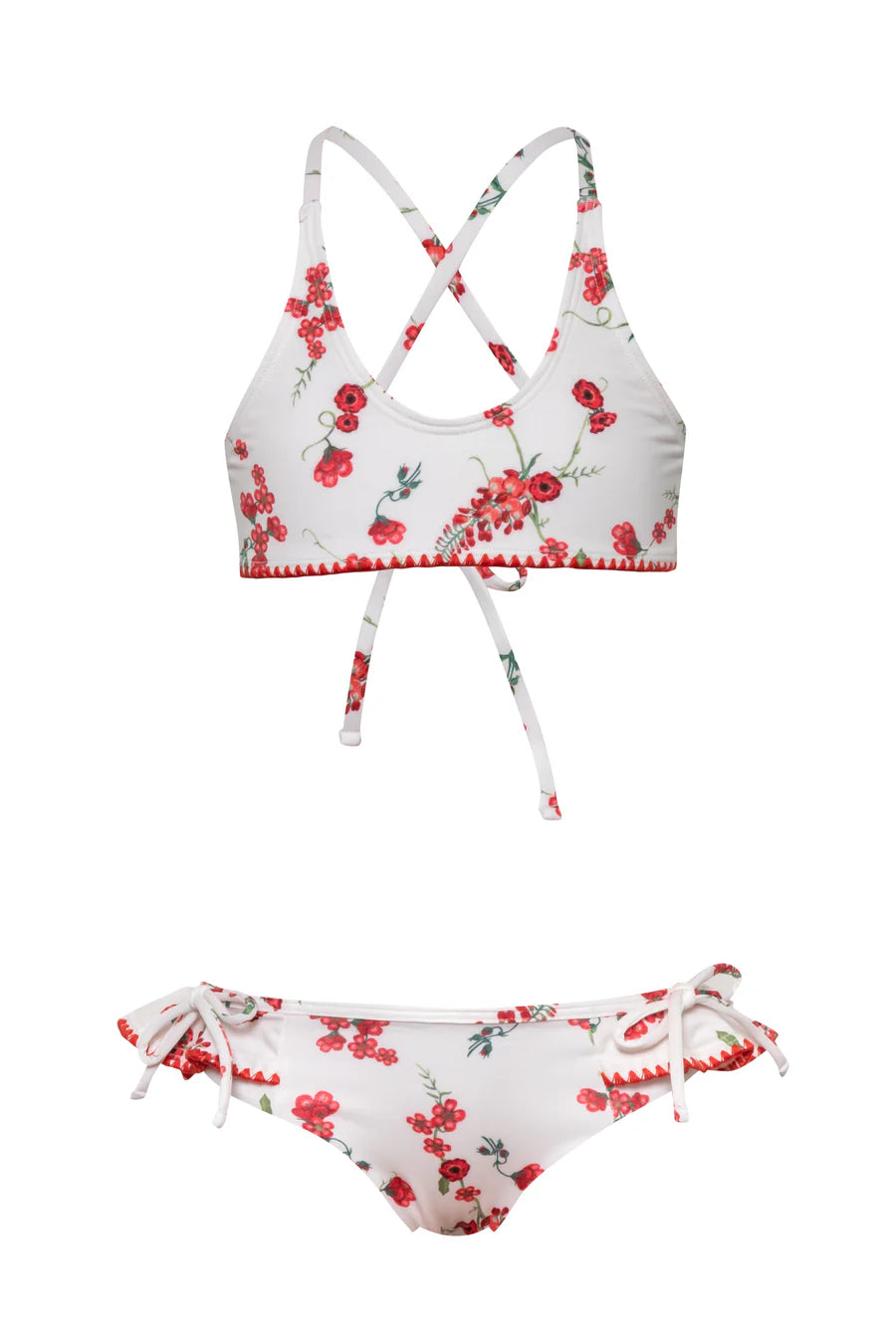 So Girly - Fresia Red Bikini Set
