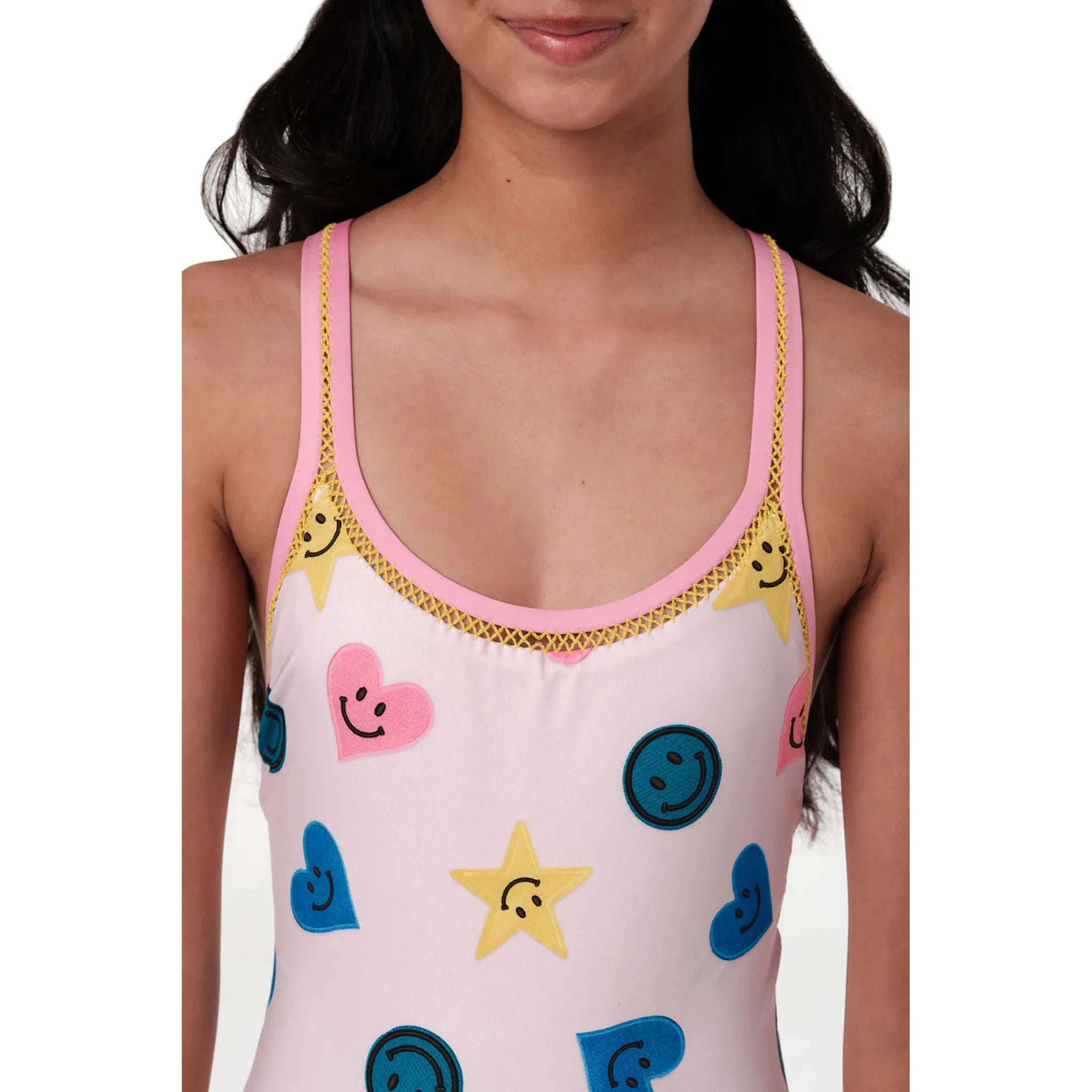 Crossed - Happy Day Pink One Piece