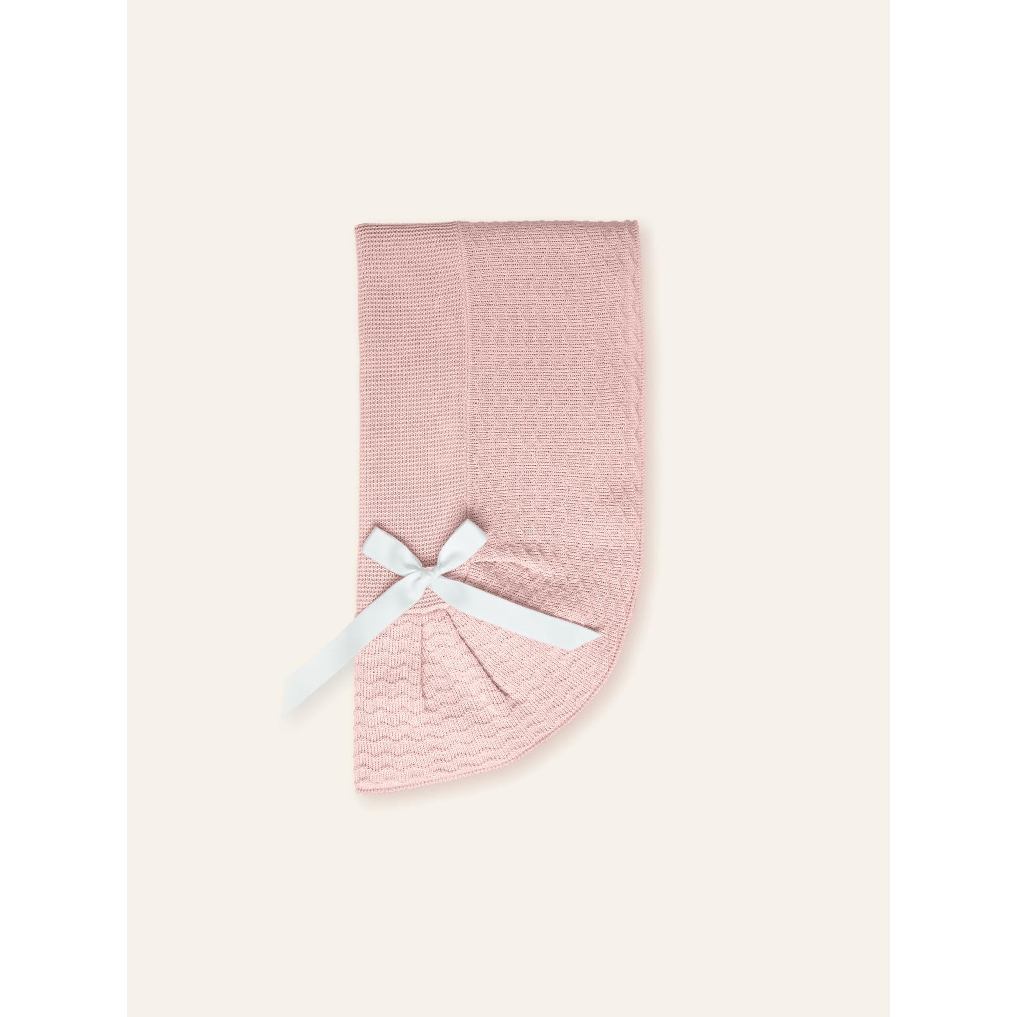 Pastel Knitted Blanket