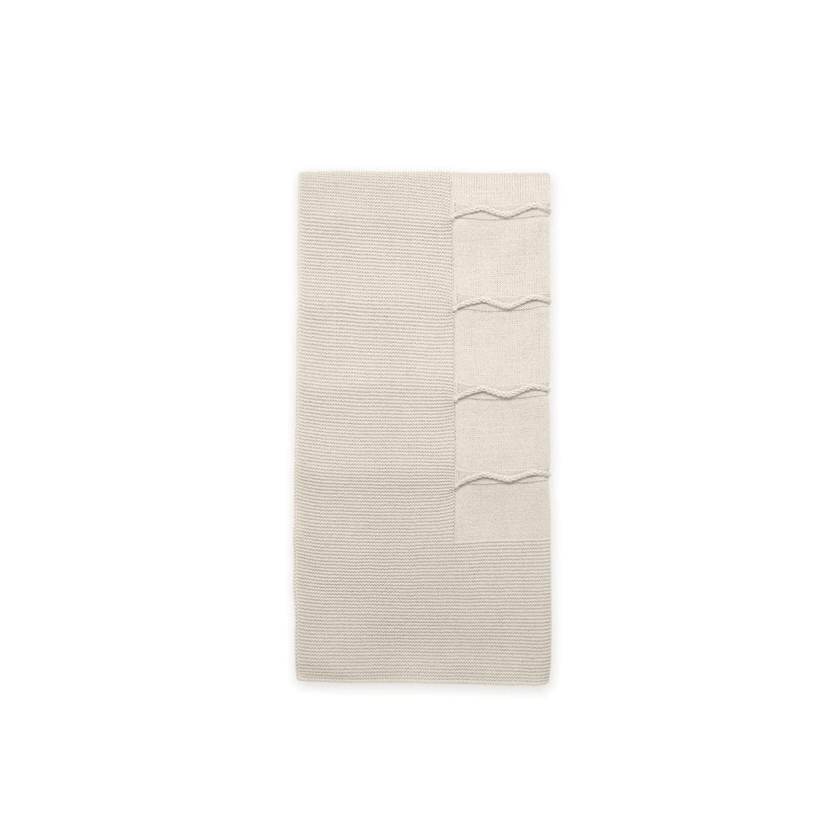 Trim Knitted Blanket - Several Colors