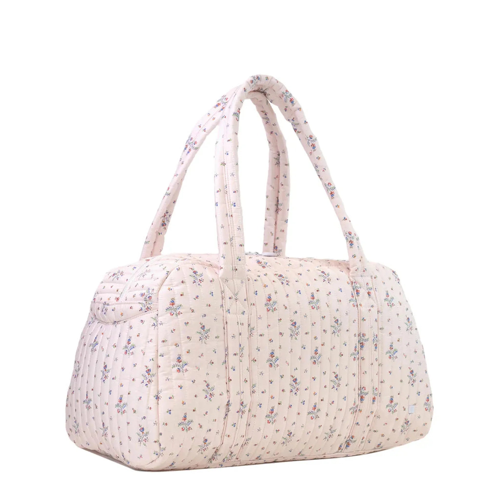 QUILTED GRANDE DUFFEL - FLEURIE