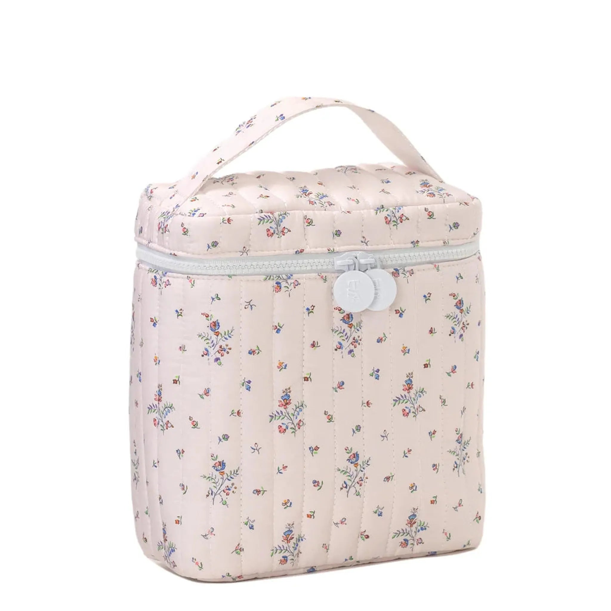 QUILTED GO GO LUNCH INSULATED BAG - FLEURIE