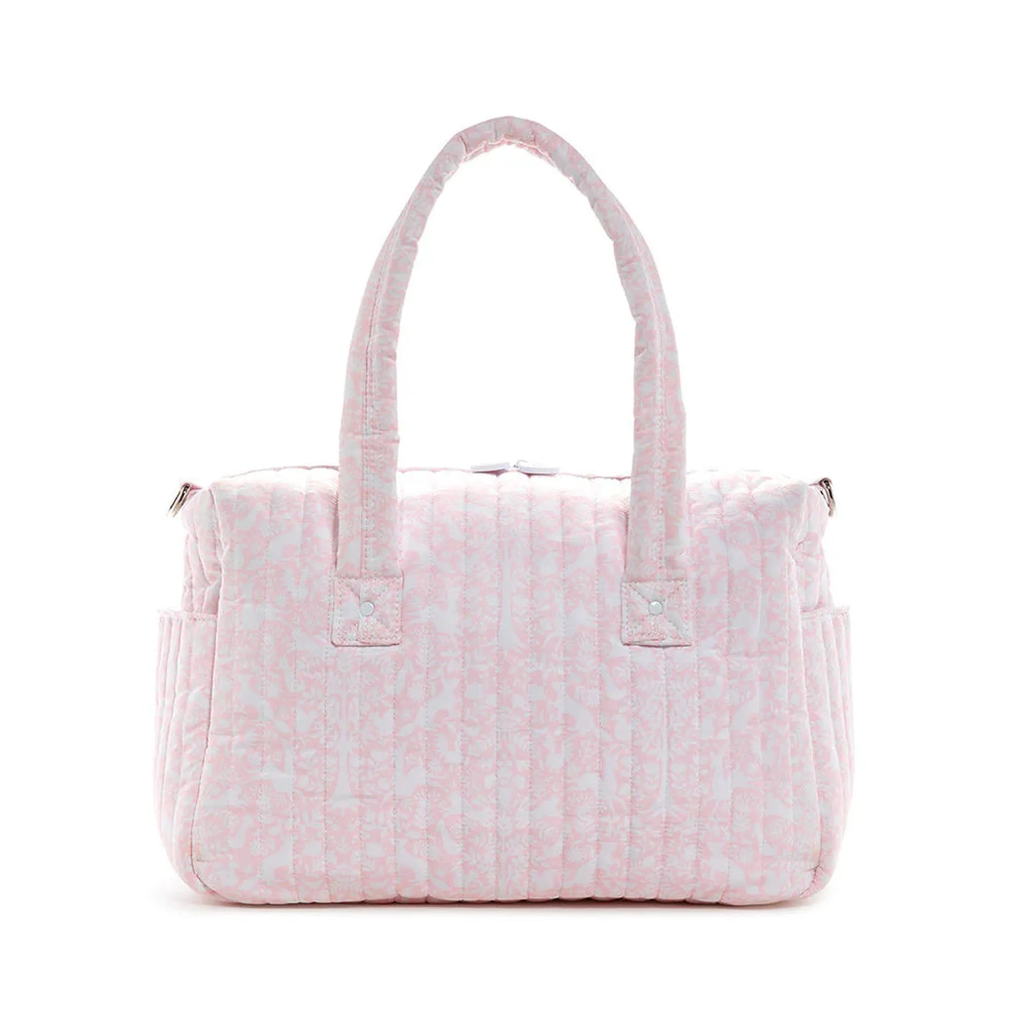 Quilted Stroller Bag - Woodland Pink