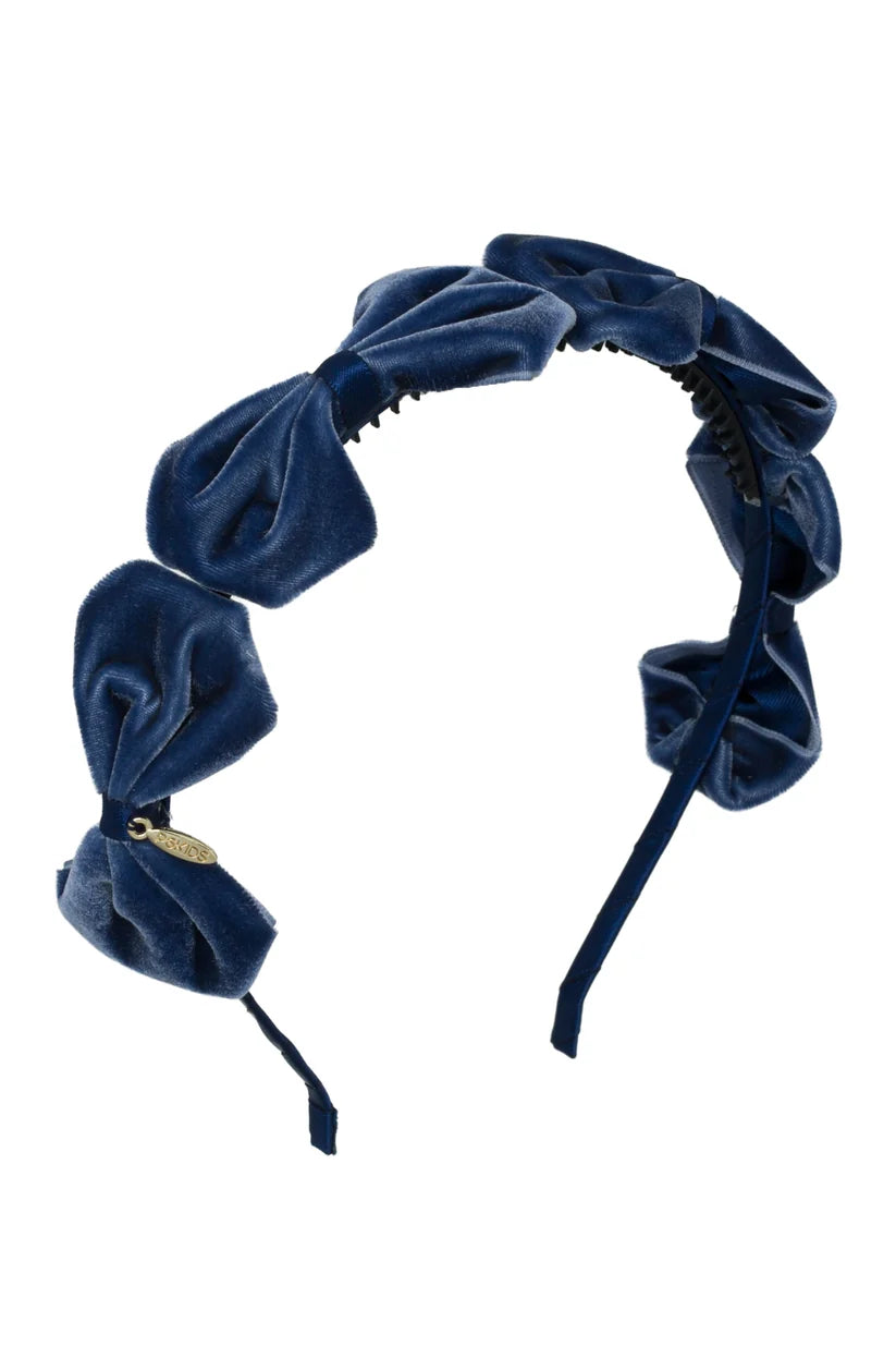 Tendu Velvet Bow Headband