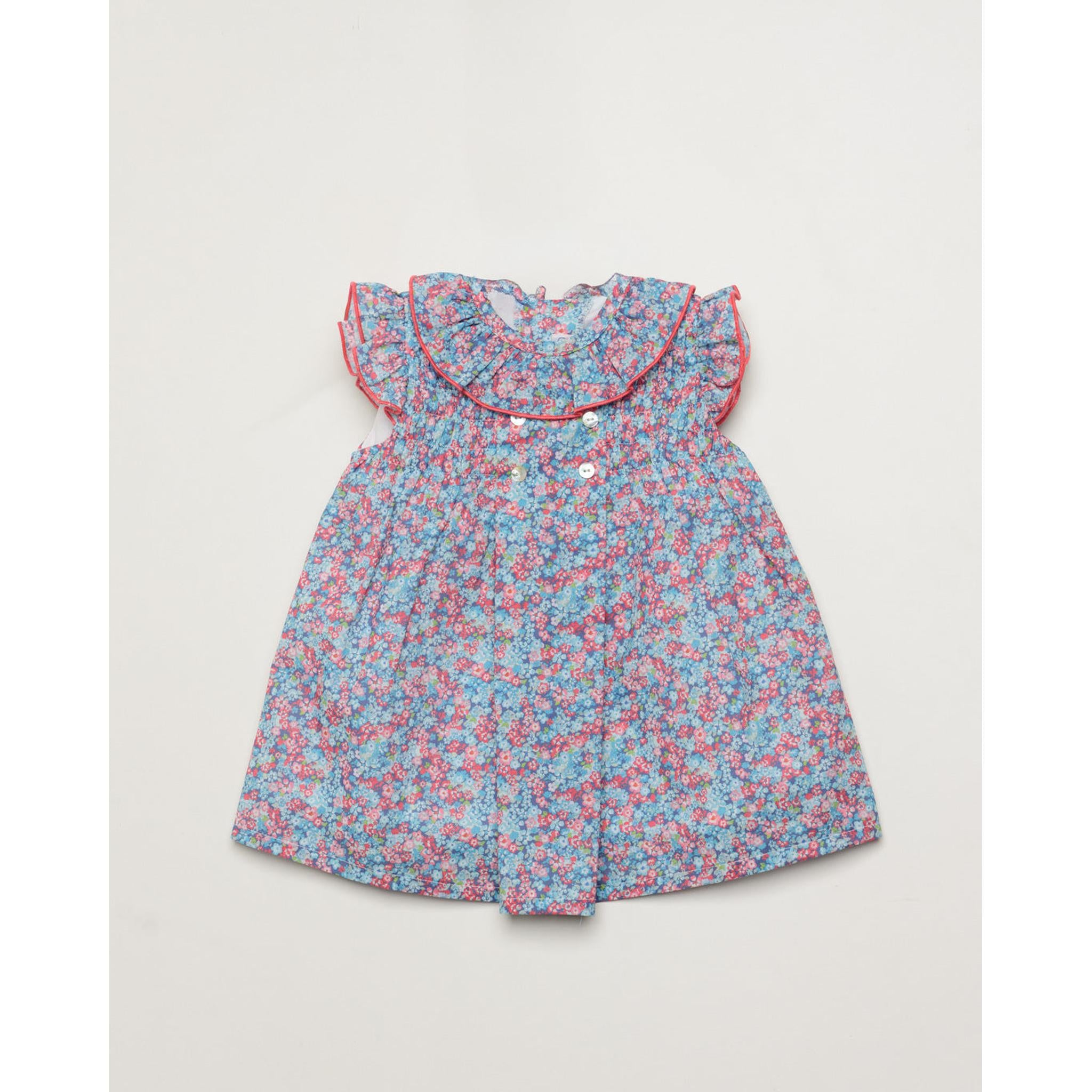 Vestido Engomado Liberty Rosa