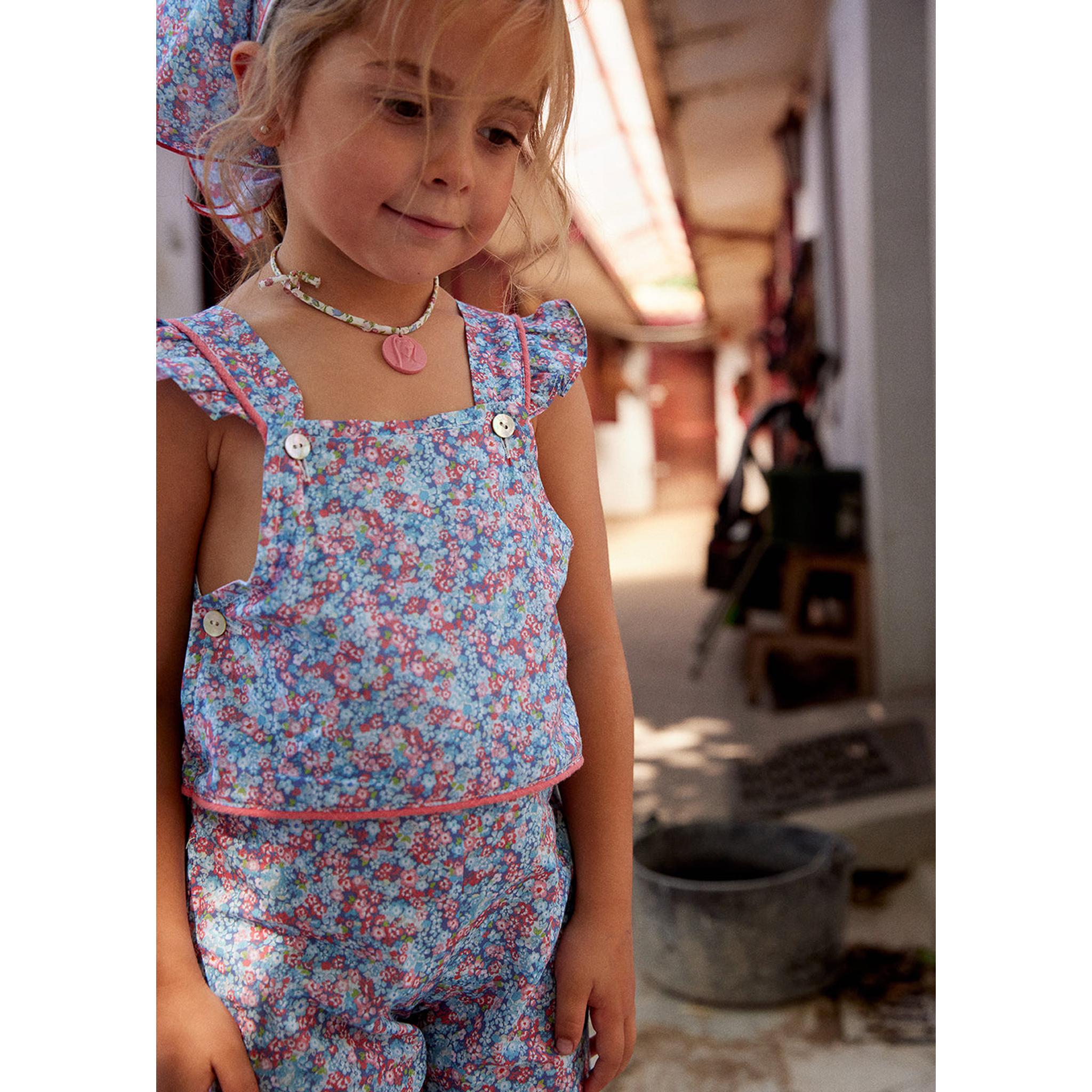 Peto Flores Liberty Azul