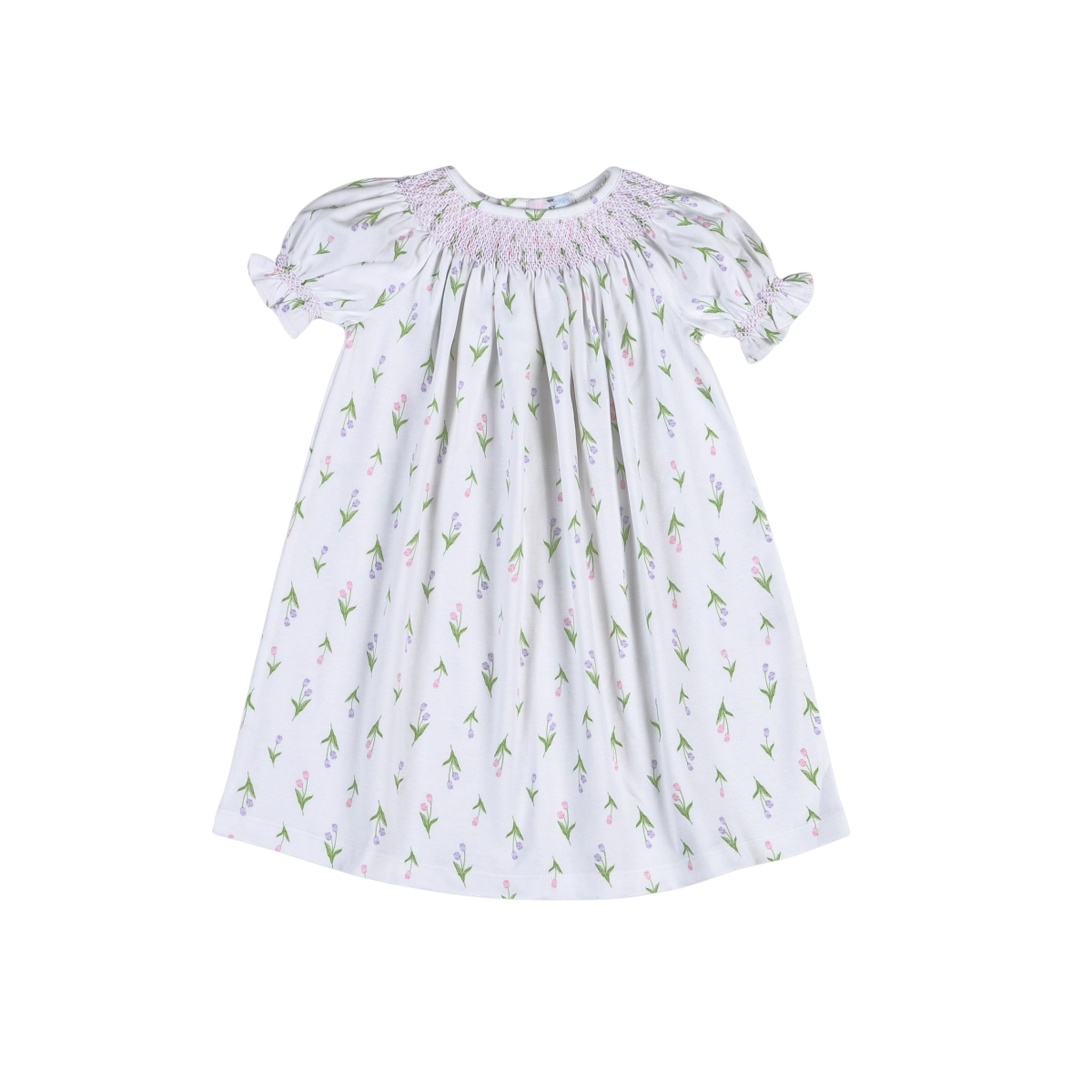 Zoe Hand Smocked Bishop Dress